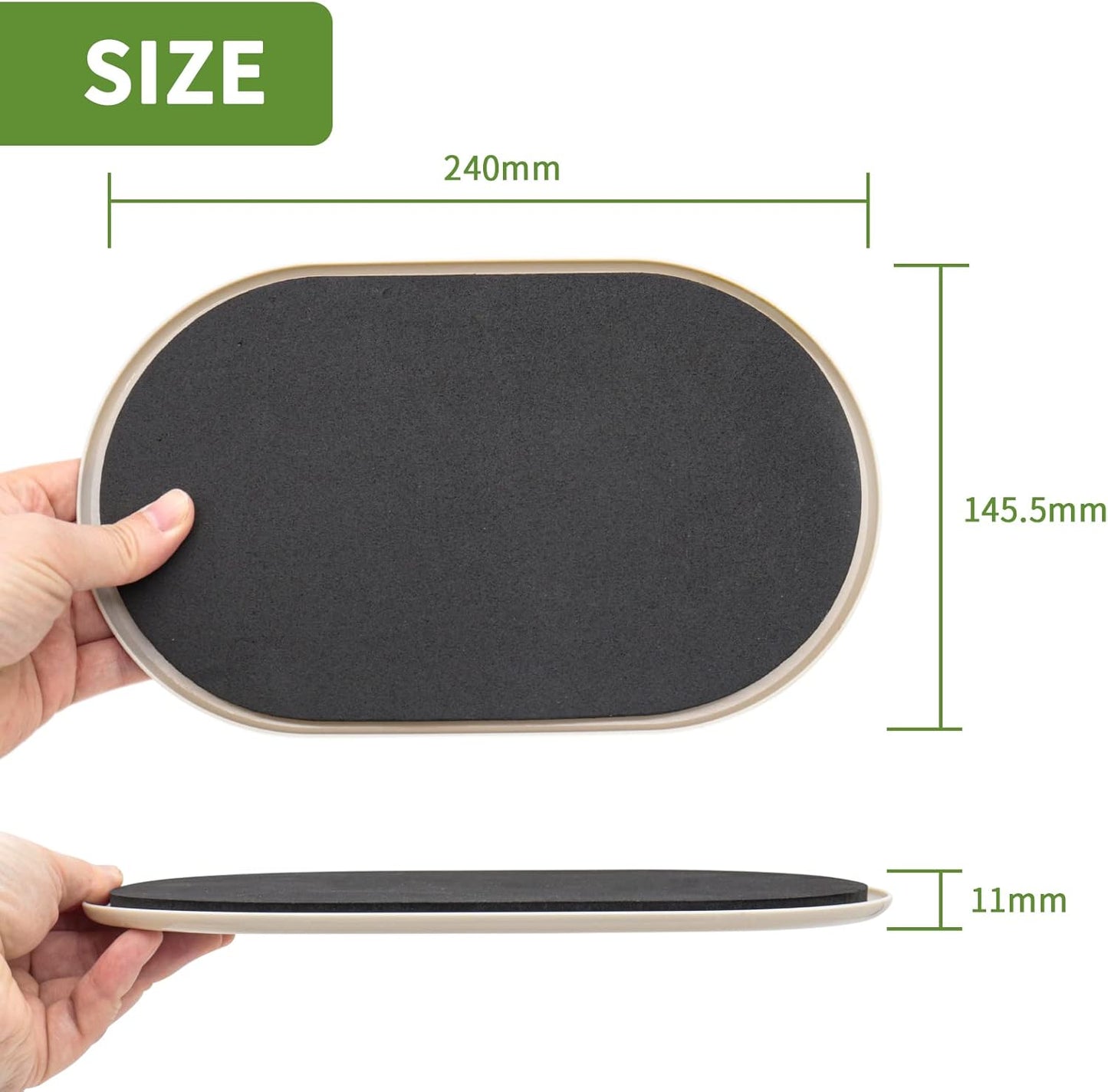 Furniture Sliders for Carpet 4 PCS - 9 1/2 inch Furniture Moving Slider Chair Legs Floors Protectors– Move Your Furniture Easy & Safely (for Carpet)