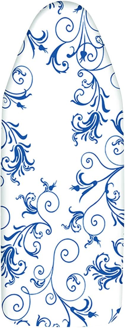 Mabel Home ironing Board Padded Cover, 100% Cotton (6 Different size & Pattern) (18" x 47" / Solidsteam)