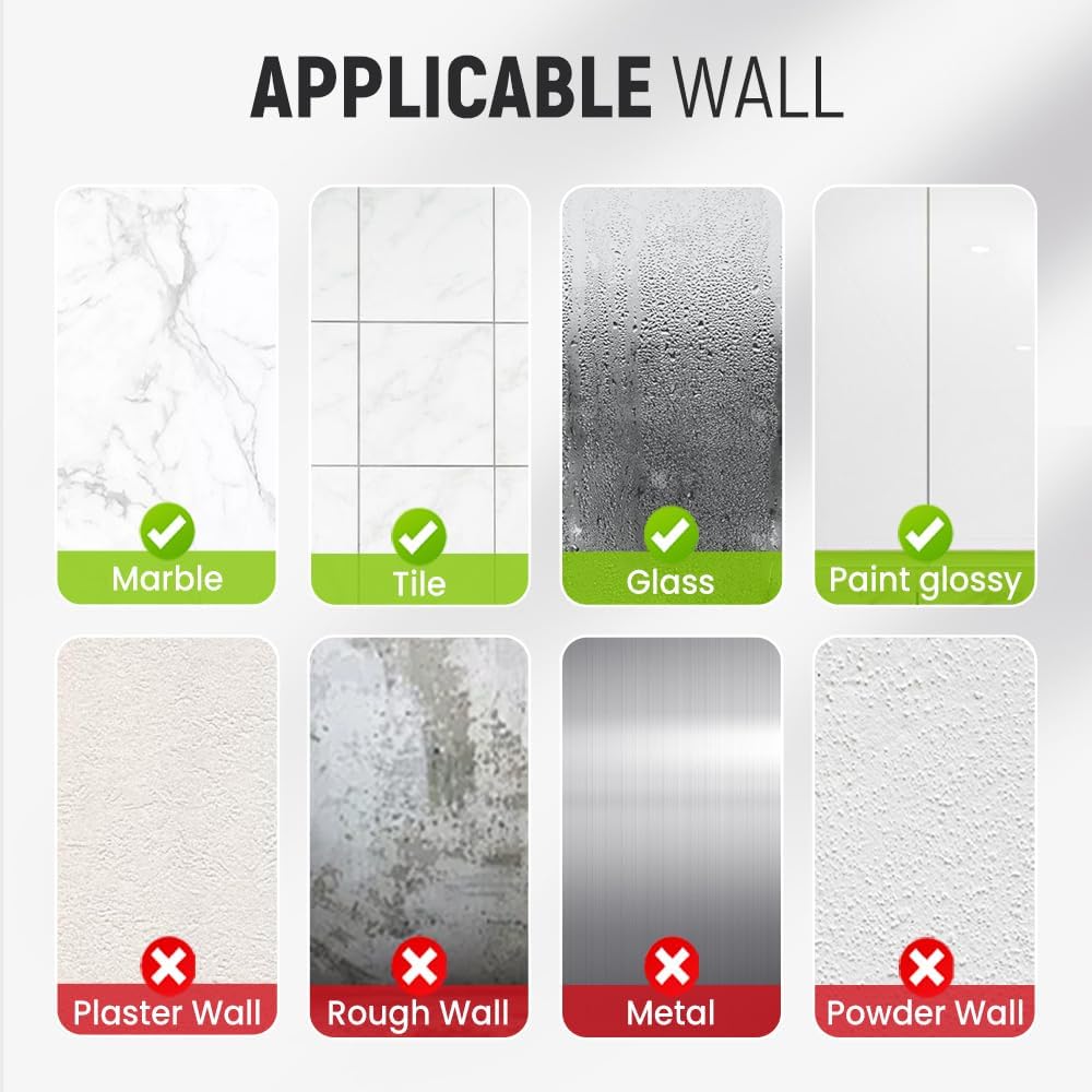 Suction Cup Hooks for Wreaths, 2025 New No Drill Suction Cup Hooks on Glass, Wreath Hanger for Front Door, Rustproof Hook Holder Towel Hook for Window Bathroom Mirrors Tile (2, White A)