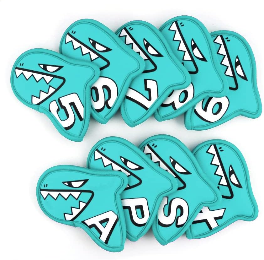 Palette Golf Iron Covers / 9pcs Set/Golf Head Covers/Golf Club Covers