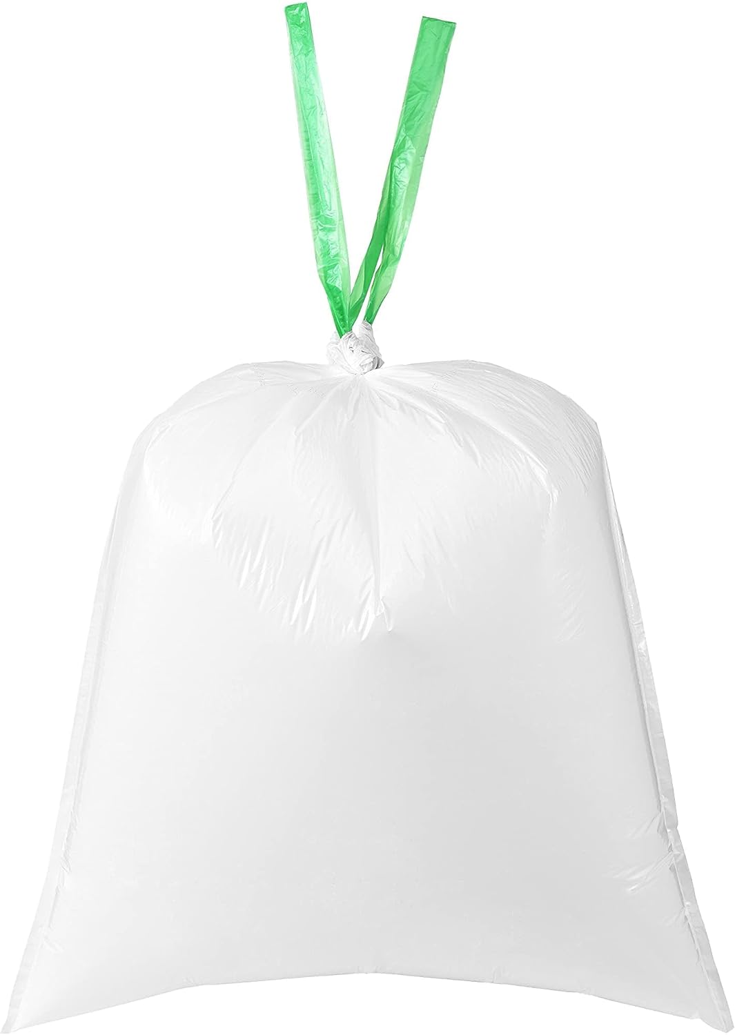 TYPLASTICS 300 Count 13 Gallon Tall Kitchen Drawstring Trash Bags, GRS Compliant, Eco-Friendly Recycled Material