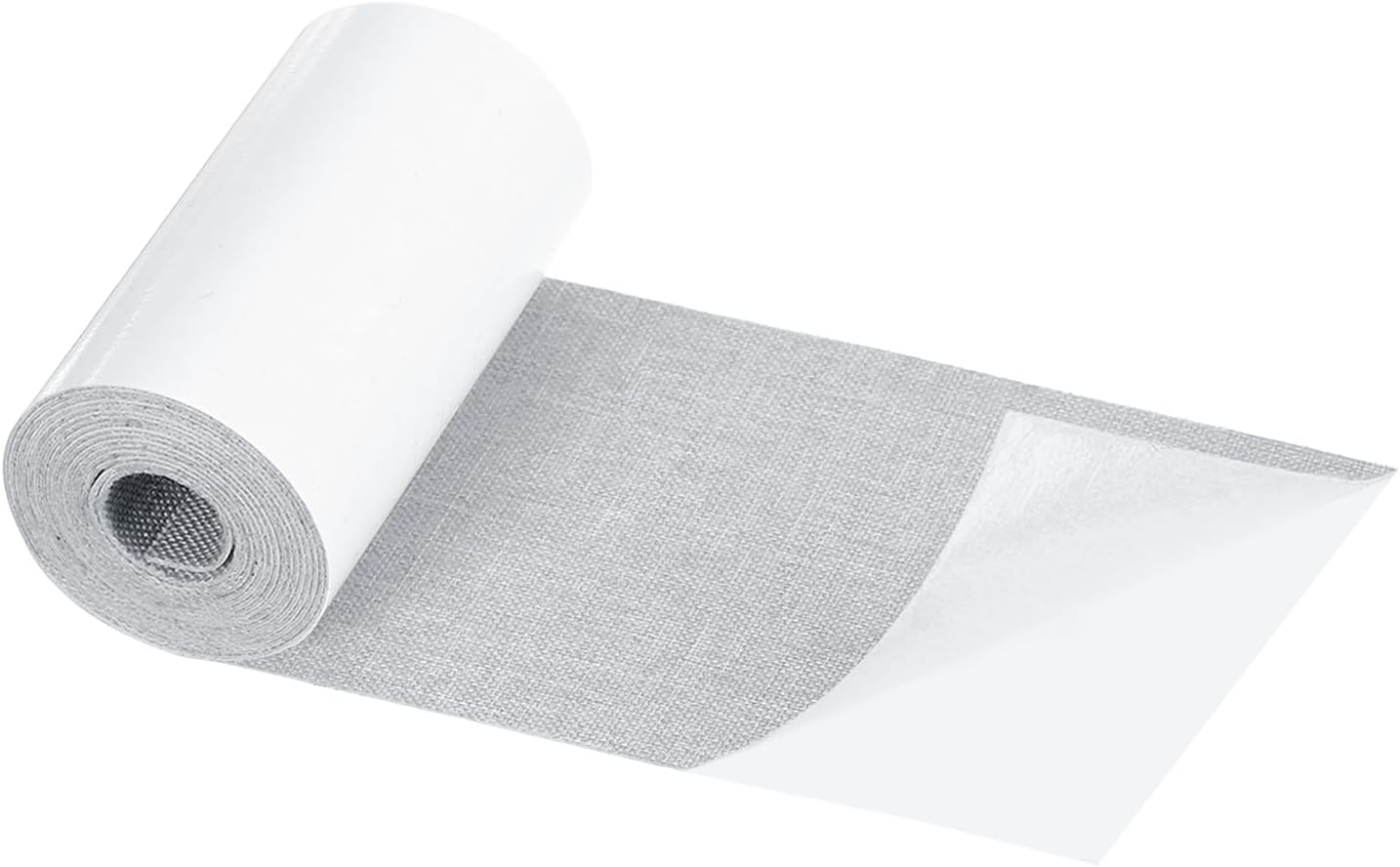 Repair Patches Repair Tape Self-Adhesive DIY Repair Patch Linen Gear Patch for Sofa, Furniture, Chair, Clothing,Tents,3x60 Inch,Light Grey