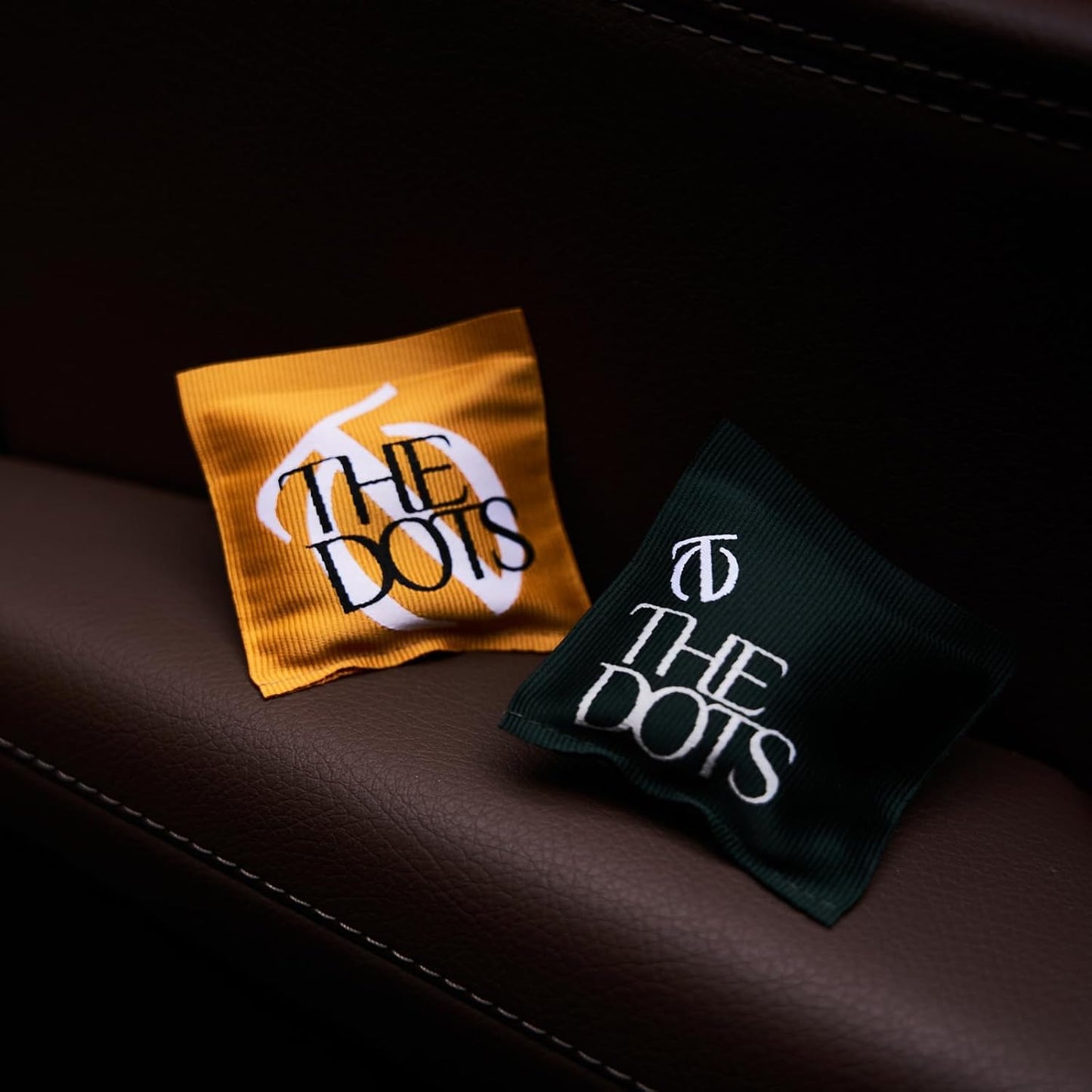 THEDOTS Series Frosted Ebony Car Vent Clip, Fabric Sachet Air Freshener, 30 Days Long-Lasting for Car Interior Decor, Non-Toxic (1 Pack)