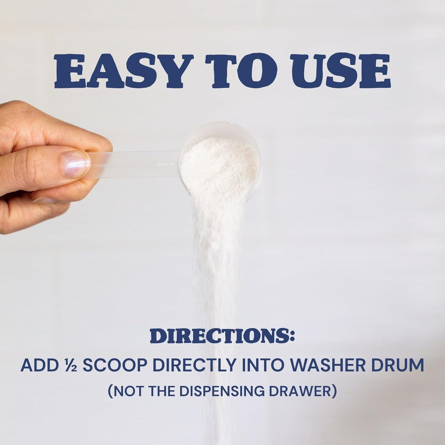 Sandalwood Laundry Detergent Powder | Only 100% Pure Essential Oils | Safe for Sensitive Groups | Powerful Clean | Plant & Mineral-Based | Made in USA | 3lbs