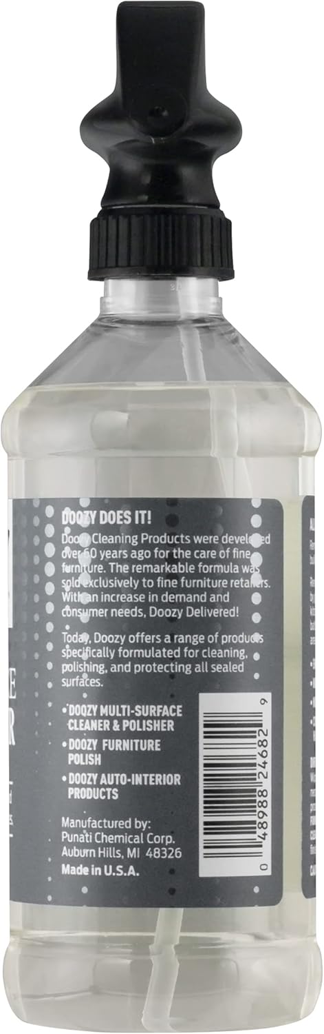 Doozy All Surface Pre-Cleaner - Pre Treatment to Easily Remove Built Up Grease, Grime, Dirt, Wax & Oil on Furniture, Wood, Glass, Plastic, Metal, Ceramic & Household Surfaces - 16 Ounce