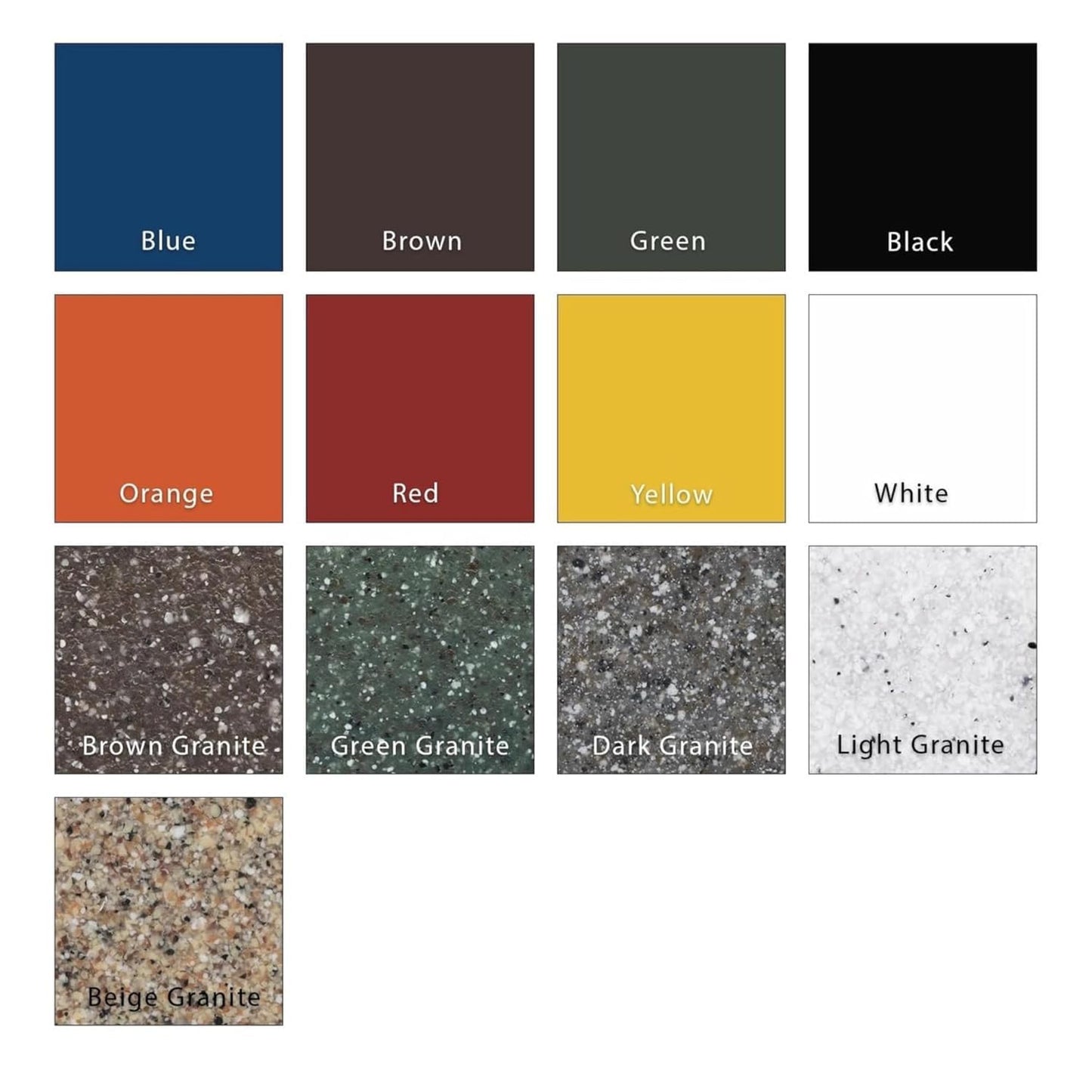 55 Gallon Circle 100% Recycled Plastic Heavy Duty Outdoor Trash Can with Push Open Dome Lid and Internal Liner - Brown Granite