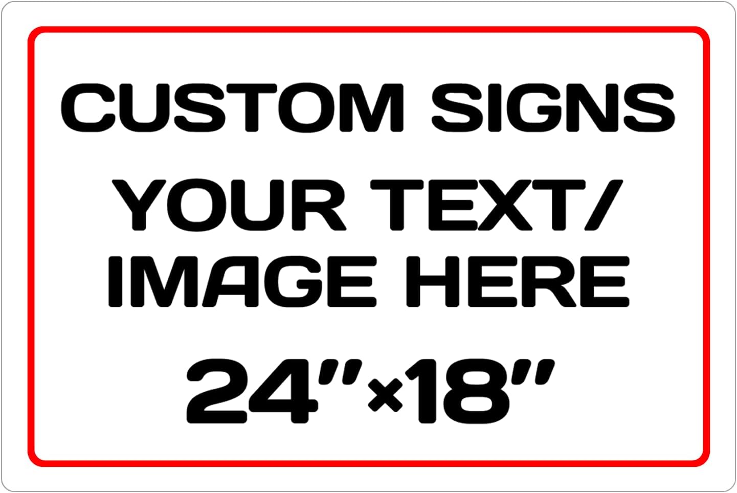 Personalized signs,Aluminum Weatherproof Metal Sign,Optional reflective,Personalized Text And picture Here,for garden, door sign, business,factory