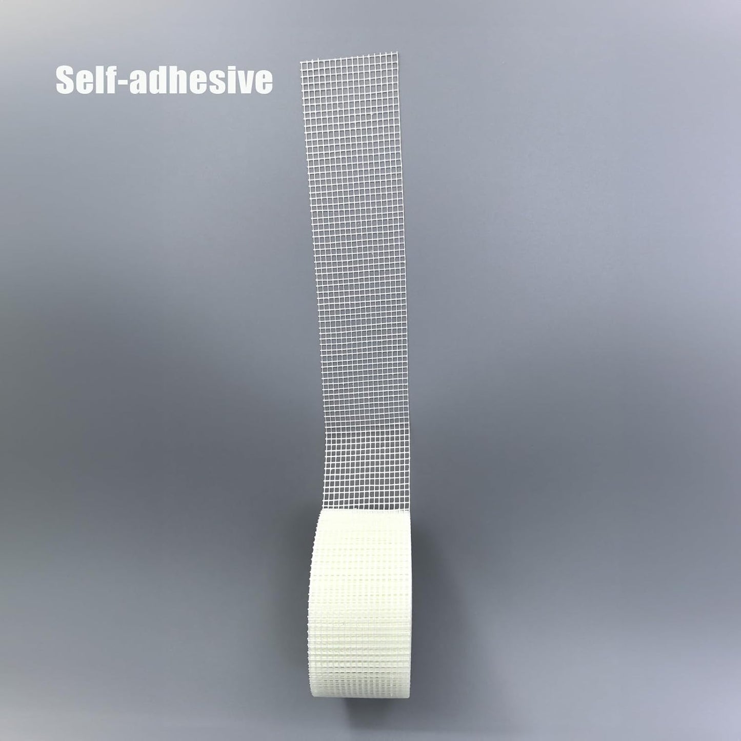 Drywall Repair Tape Fiberglass Mesh Self-Adhesive Drywall Joint Tape 2 in x 100 FT for Wall Crack and Seam Patch Repair (2 Roll)