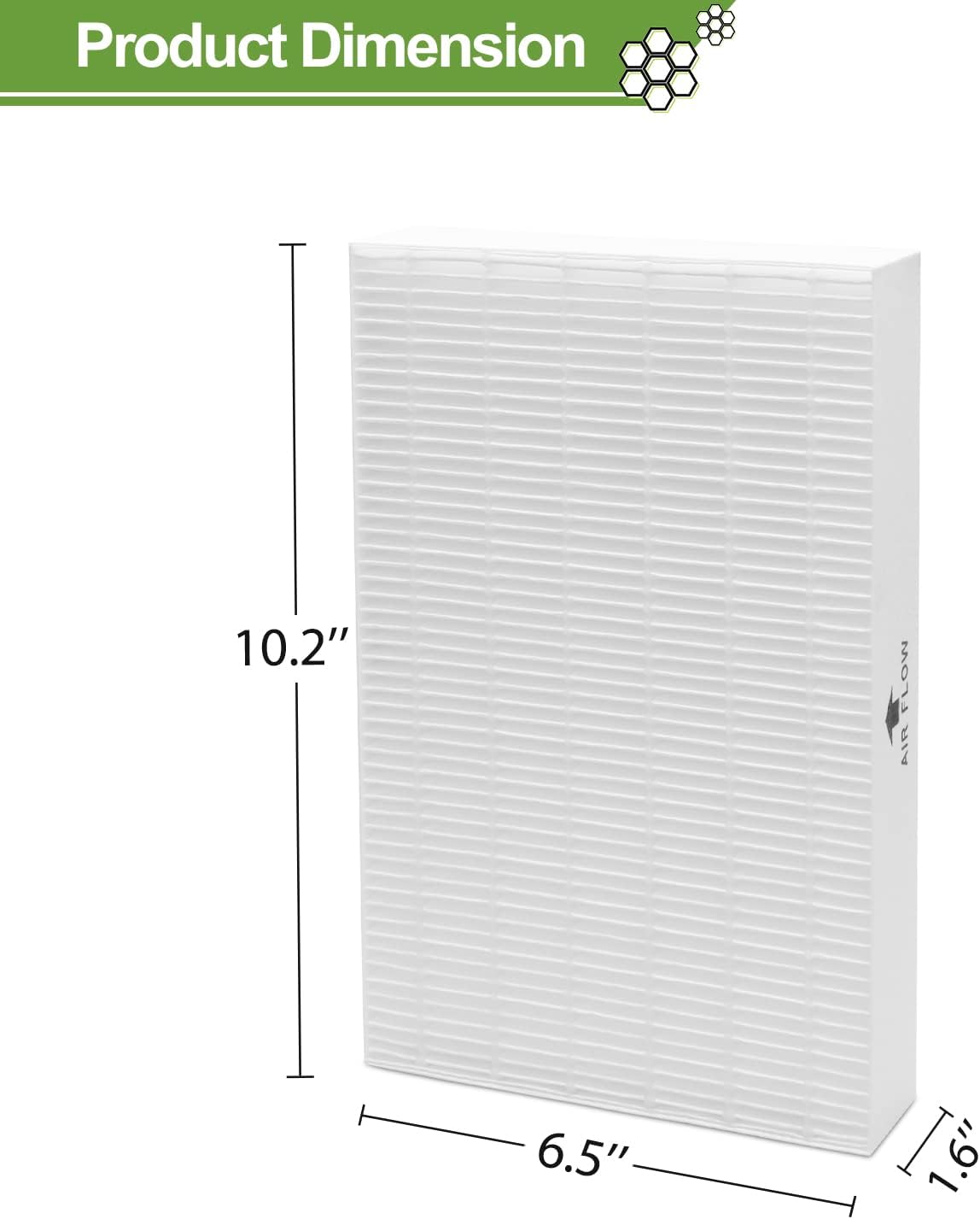 Smilyan 9 Pack Hpa300 HEPA Replacement Filter R for Honeywell HPA300 HPA200 HPA100 HPA090 Series Air Purifier, Compared to HRF-R3 HRF-R2 HRF-R1