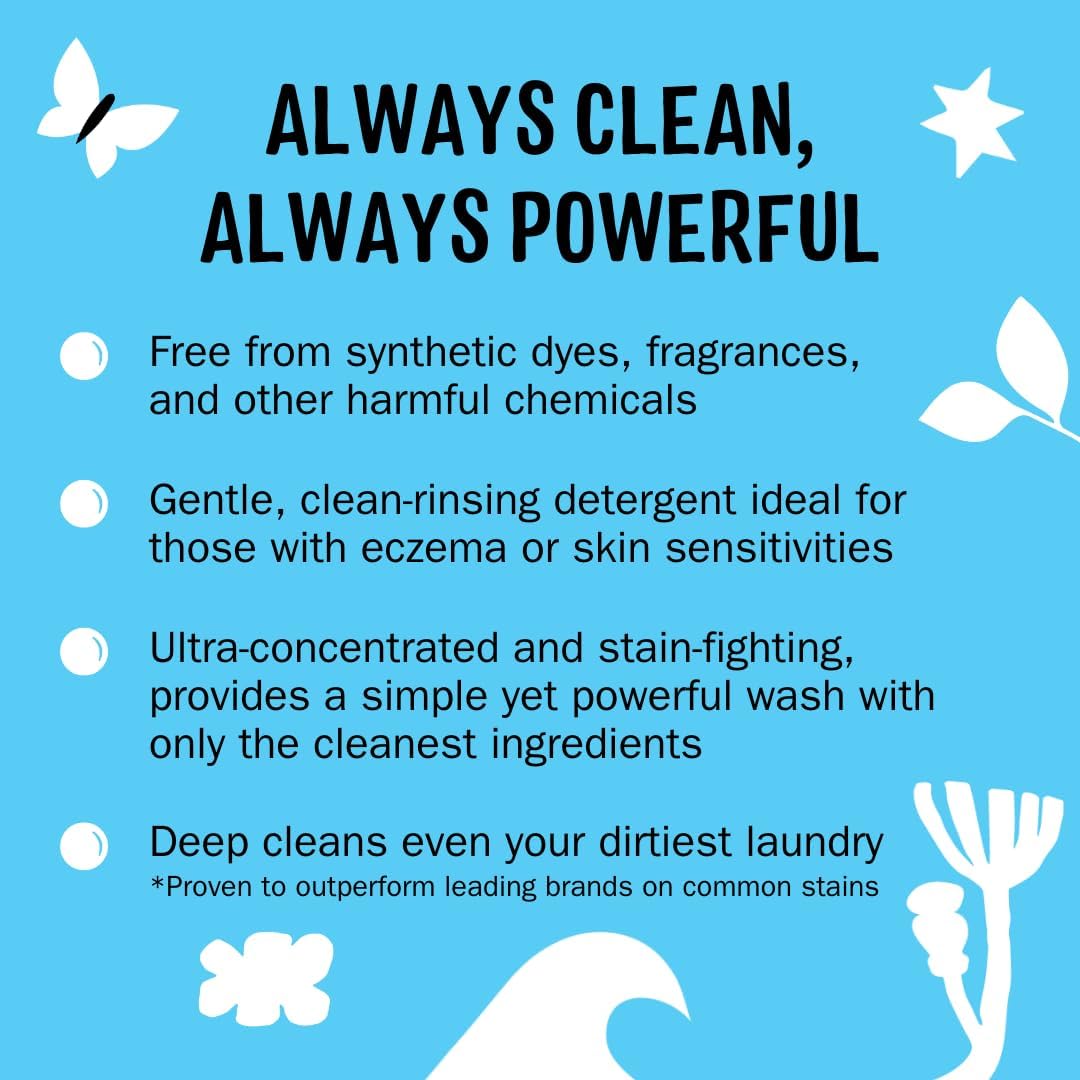 Molly's Suds Original Laundry Detergent Powder | Clean Laundry Detergent Powder for Sensitive Skin | Simple, Effective Ingredients, Stain Fighting | 240 Load (Peppermint)