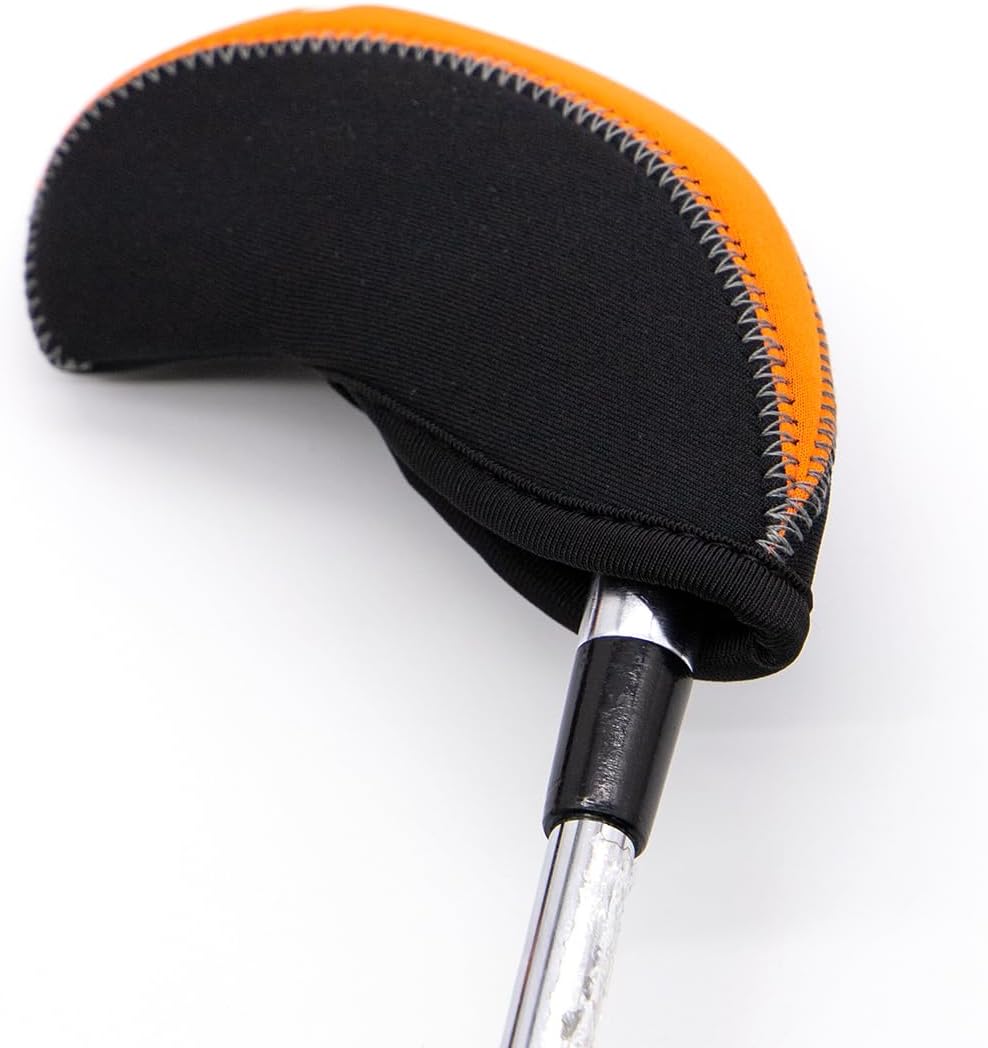 Golf Iron Covers for Golf Clubs Neoprene Golf Iron Cover Set 11pcs/10pcs Golf Iron Headcovers Golf Club Head Covers Fit All Brands