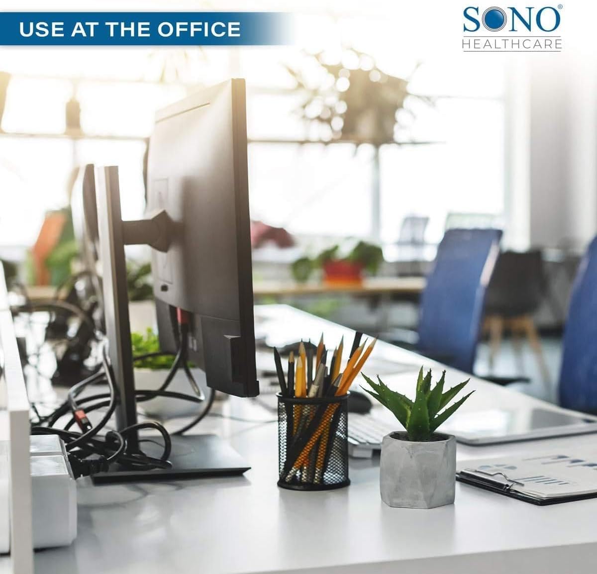 SONO Disinfecting Wipes - Antibacterial, No Alcohol & Bleach, Medical-Grade, All-Purpose - School, Household, Dorm, Salons, Spas, Wellness & Yoga Studios Cleaning Kit - 320 ct (pack of 4) w/Sanitizer