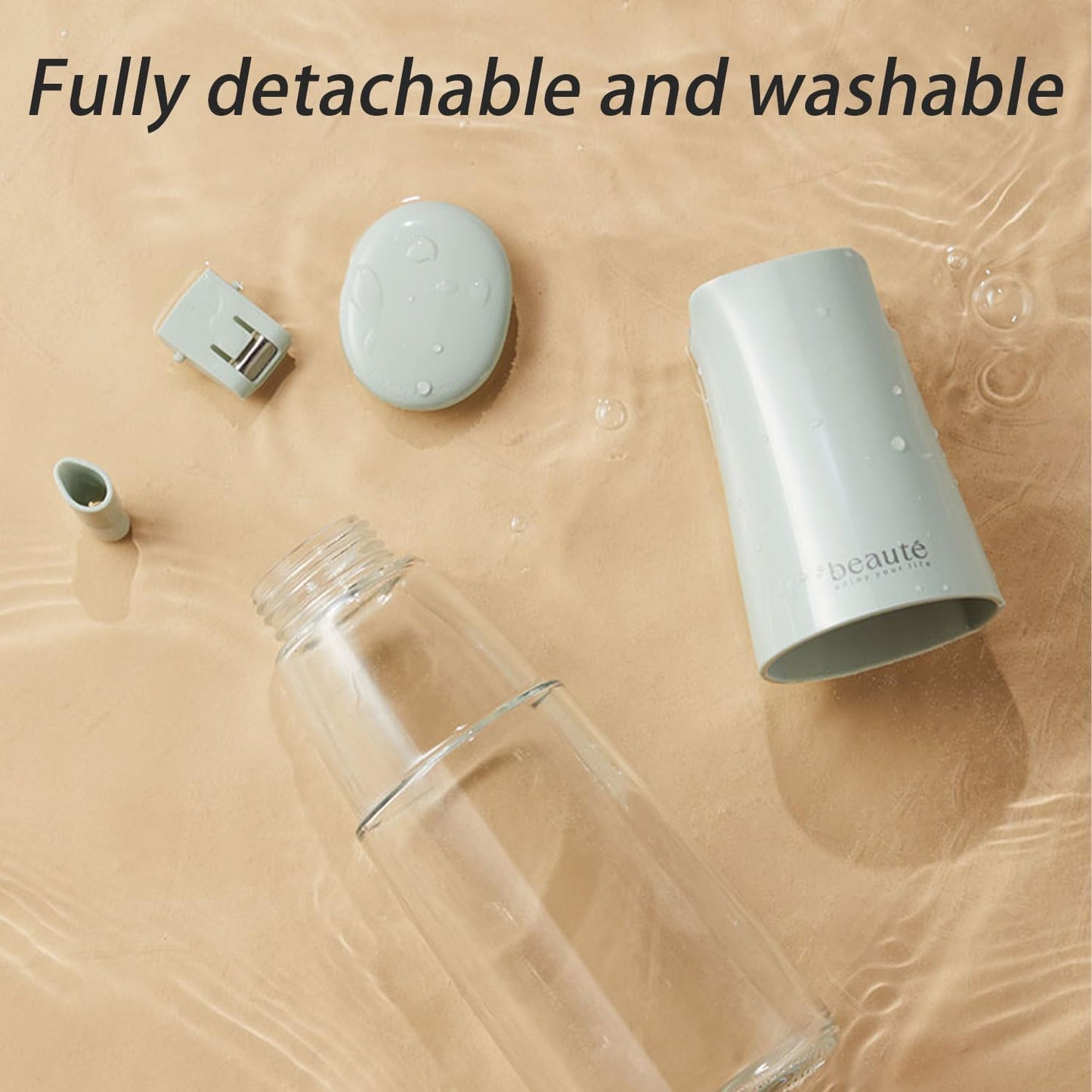 Olive Oil Dispenser Bottle for Kitchen, Auto Flip、Non-Drip、Leak Proof, Oil Bottles for Kitchen, Vinegar Dispenser, Cooking Glass Bottle with 500ml (Cream Yellow)