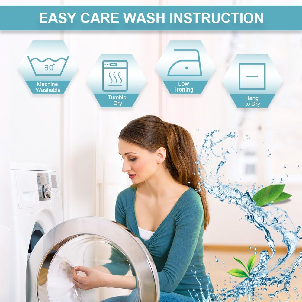 RYB HOME Blackout Curtains for Living Room, Large Window Shades for Bay Window Dining Parlor Bedroom Patio Door, Wide 52 x Long 102 inches, Black, 2 Panels