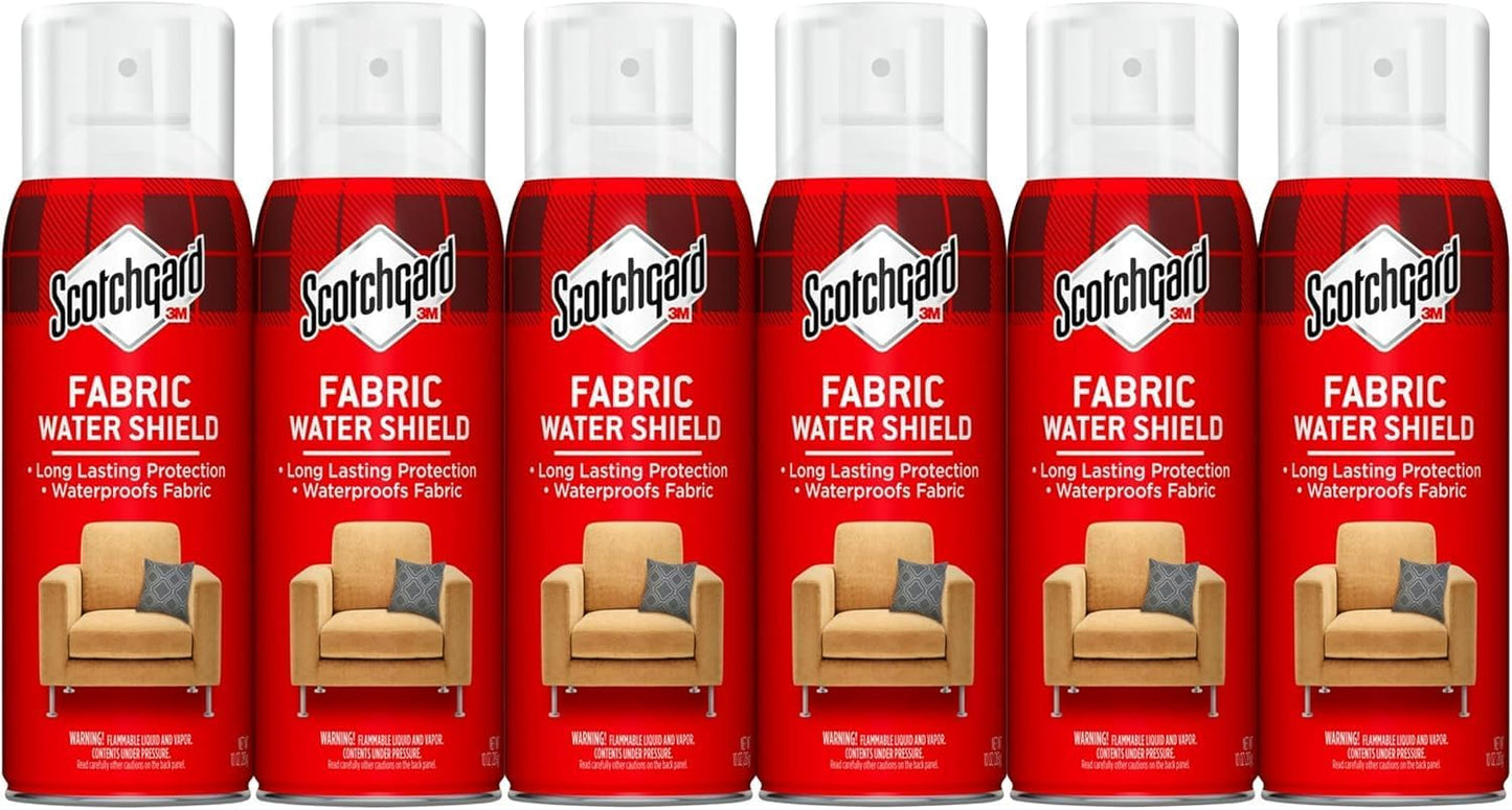 Scotchgard Fabric & Upholstery Protector, 6 Cans/10-Ounce (60 Ounces Total)