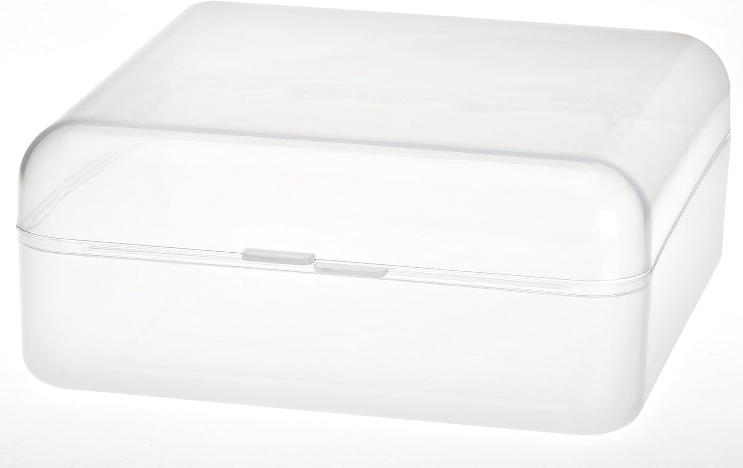 Miles Kimball Bun Keeper, Clear, 7.5" L x W 3.5" H, BPA Free, Dishwasher Safe