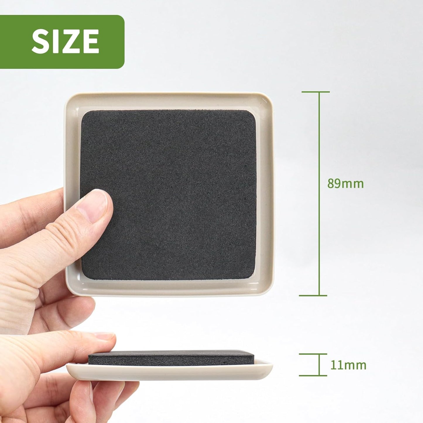 Furniture Sliders for Carpet 16 PCS - 3 1/2 inch Furniture Moving Slider Chair Legs Floors Protectors Square Furniture Movers Sliders – Move Your Furniture Easy & Safely(for Carpet)