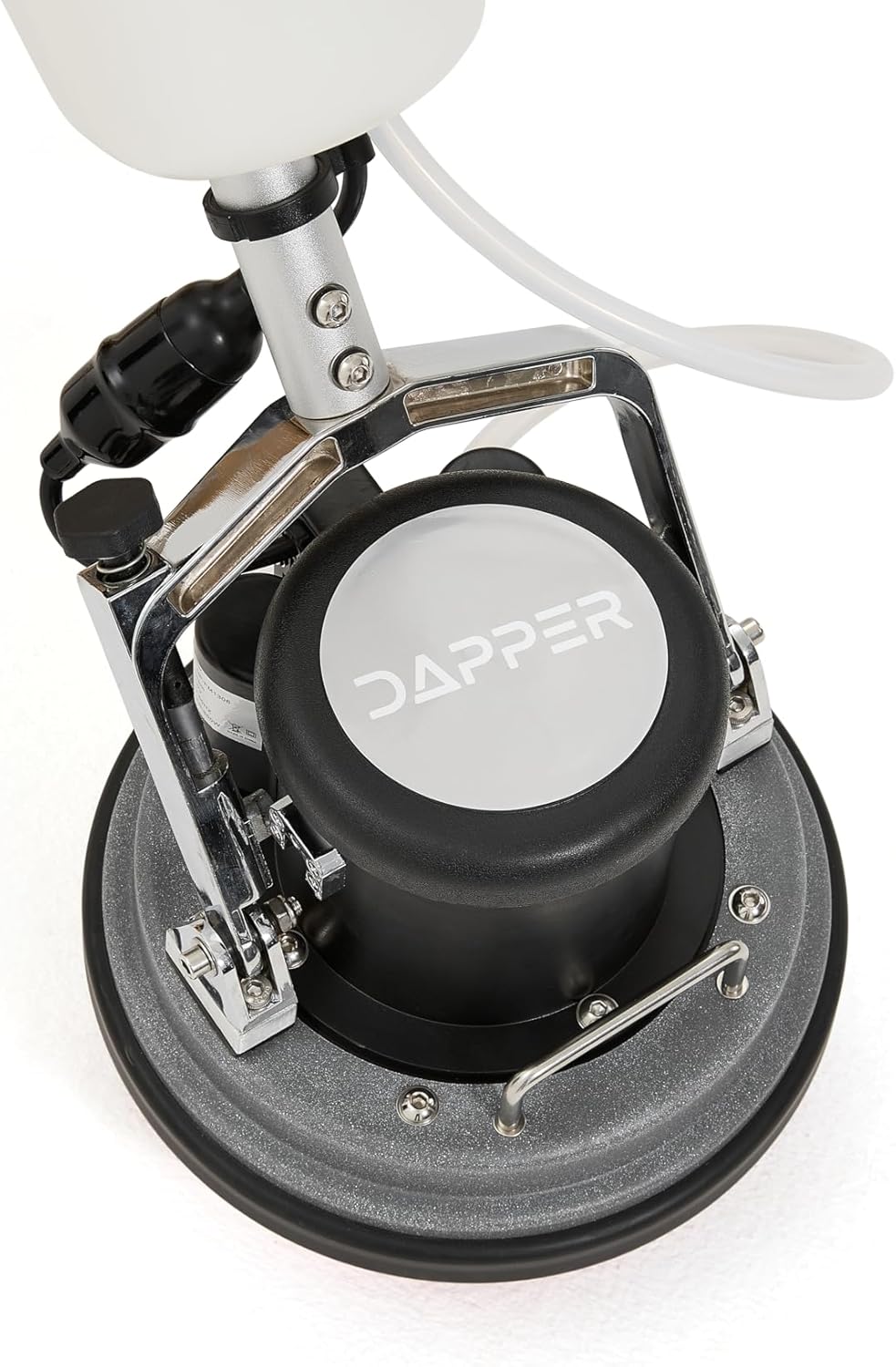 10" Heavy-duty Multi-Functional Floor Buffer Polisher Machine - Clean, Buff, Scrubb and Polish with Ease! Ideal for Carpets Too! Includes Optional Solution Tank, 2 Brushes and 3 Scouring Pads