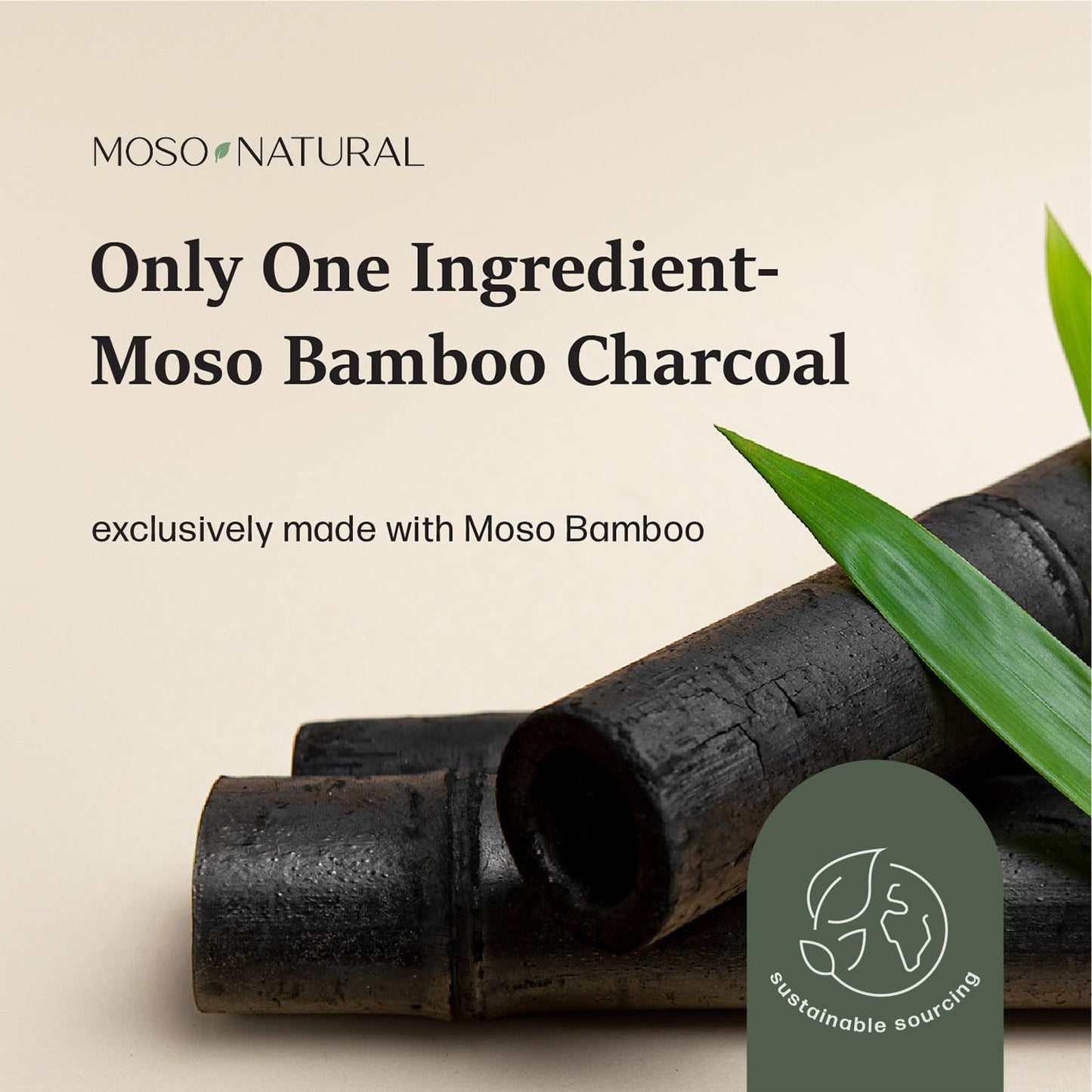Moso Natural Air Purifying Bag 200g | Premium Bamboo Charcoal Odor Absorber for Home & Car | Closet Odor Eliminator, Small Room Deodorizer & Car Air Freshener | Long Lasting Charcoal Bags Cover 90sqft