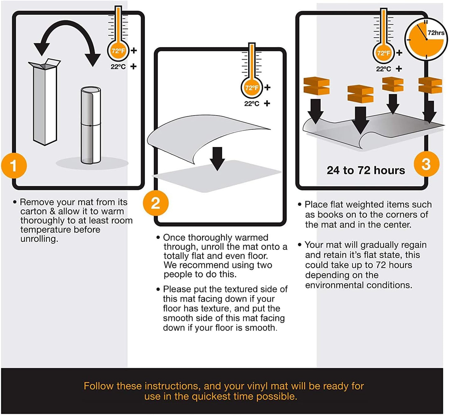 Azadx Chair Mat for Hardwood 60"x 48" Large Office Chair Mat for Hardwood Floors Protector Mat for Office Chair Easy Glide Rolling Plastic Clear Desk Computer Chair Mats for Home Offices