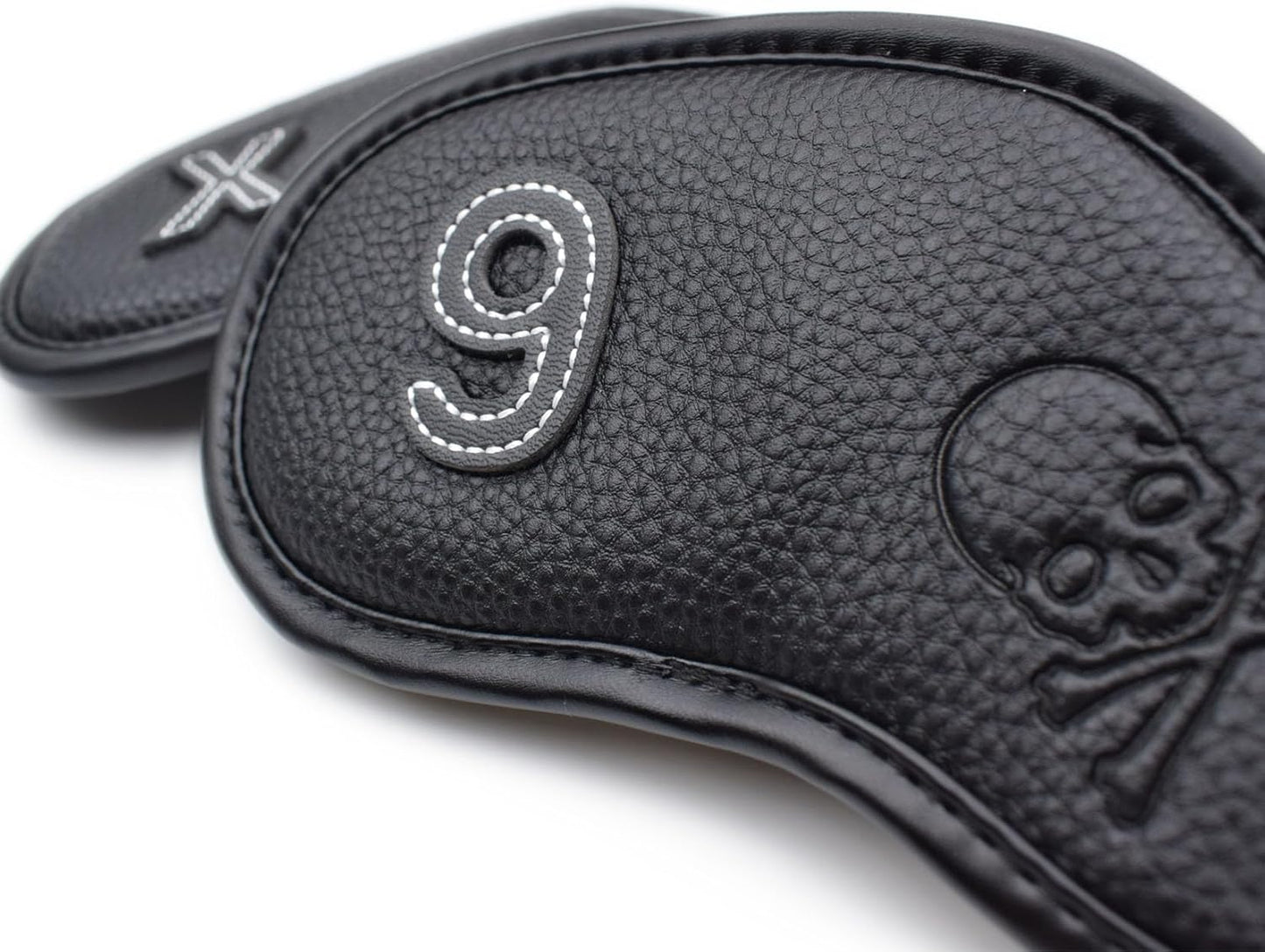 Premium Magnetic Leather Iron and Wedge Golf Club Head Covers