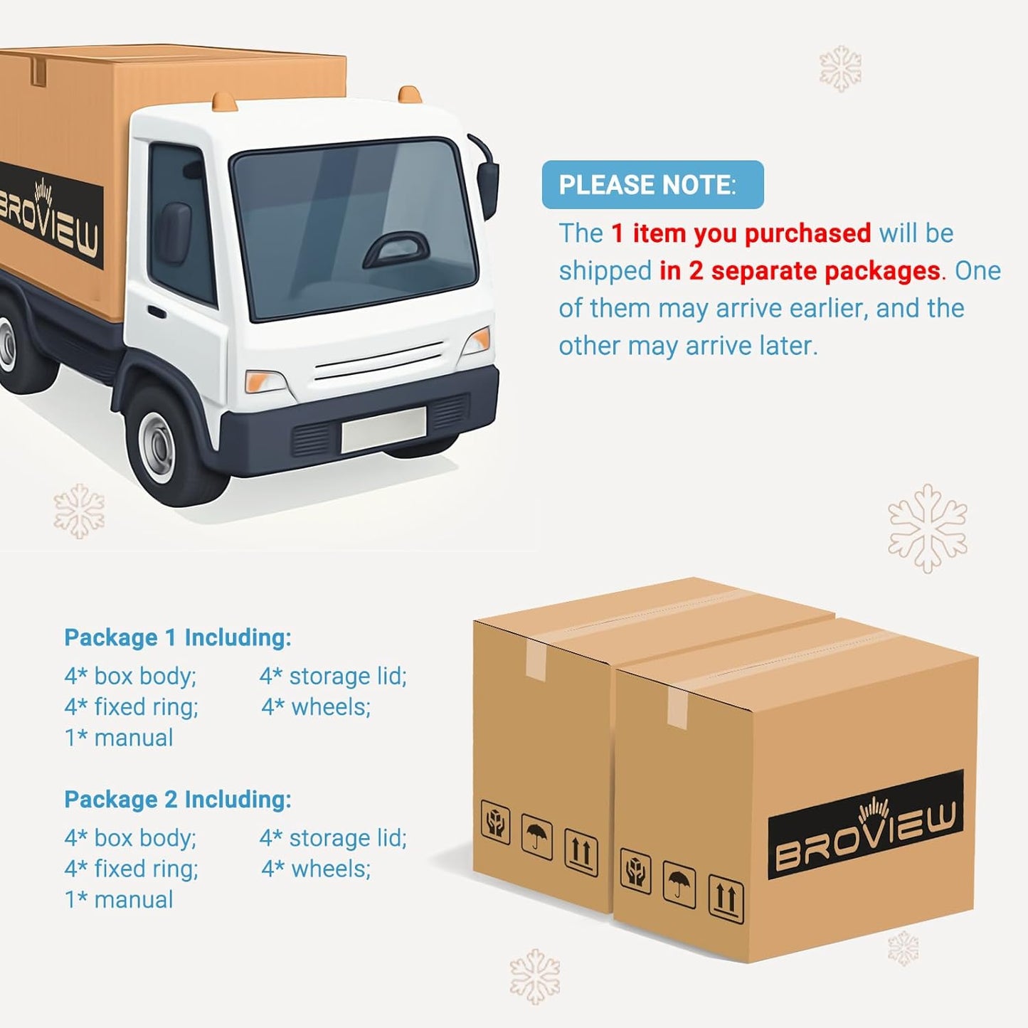 BROVIEW 160Gal Stackable Storage Bins with Lids & Wheels, 640Qt Plastic Collapsible Closet Organizer and Storage Drawers, Storage Boxes Cabinets for Home, Office, 8 Pack, Black