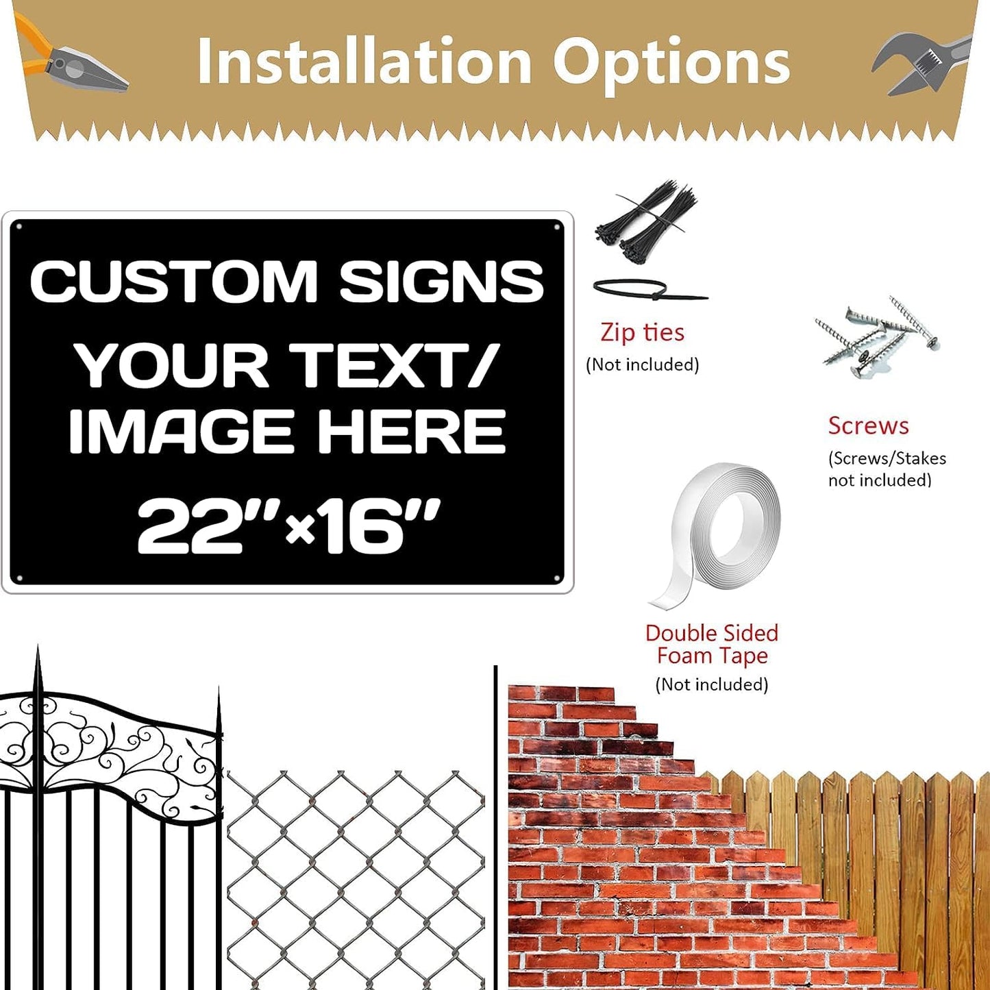 custom signs,custom,Aluminum Weatherproof Metal Sign,Multiple Sizes,Custom Personalized Text And picture Here,graduation yard sign,Graduation Gifts