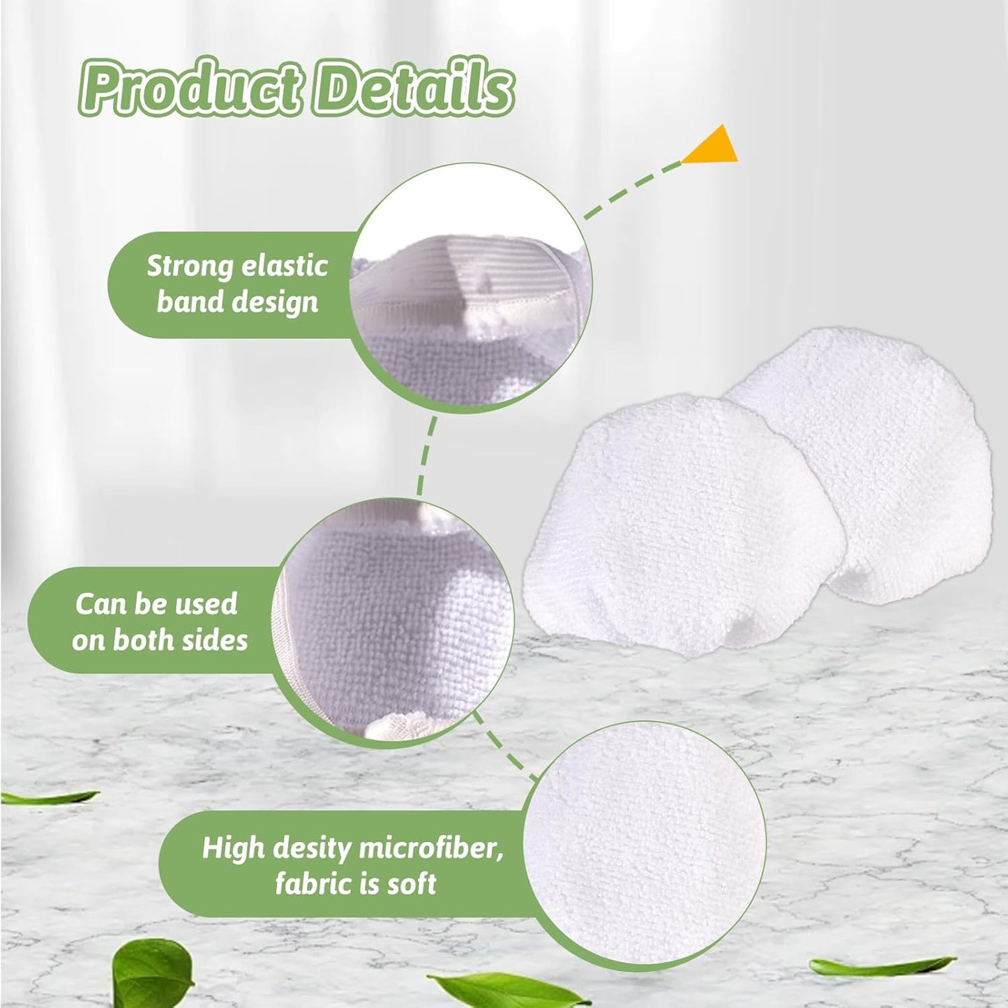 10Pack Microfiber Cloths for Handheld Steam Cleaner Compatible with Bissell Steam Shot, Comforday, PurSteam, Wagner Spraytech, Universal Washable Steam Cleaner Accessories