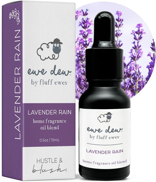 Laundry Essential Oils for Dryer Balls 15ml Lavender Rain - Blend of Laundry Fragrance Oil and Essential Oils Wool Balls, Compact & Multi-Use Essentials Oil for Diffusers and Candle Making Scents