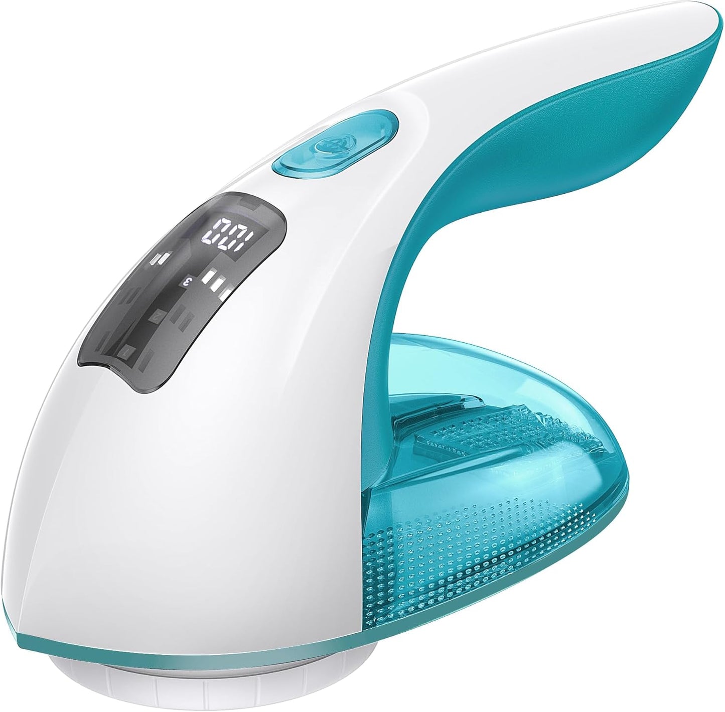 Rechargeable Fabric Shaver and Lint Remover, 3-Speed Adjustable Sweater Shaver with 6-Leaf Replaceable Stainless Steel Blades, 2.6Inch Large Mesh, Removable Bin for Clothes Fuzz, Lint, Pills, Bobbles