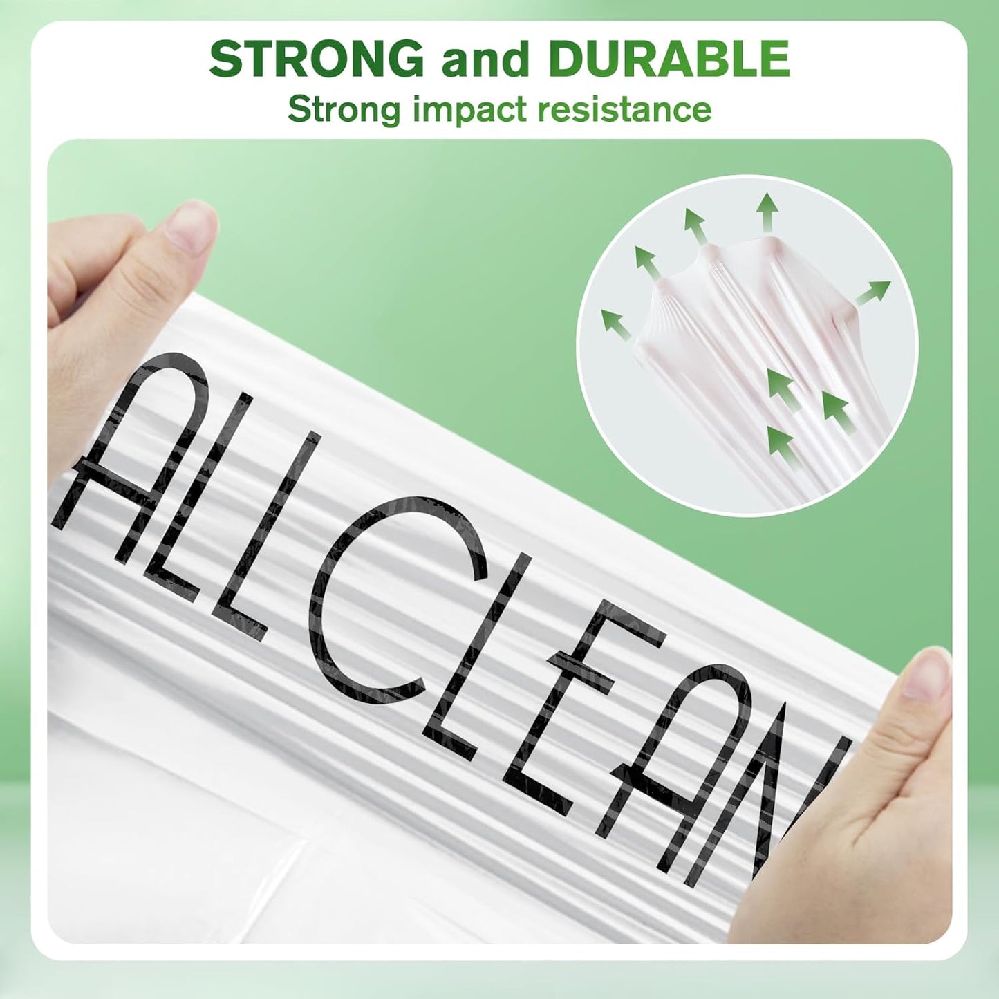 Trash Bags 4 Gallon Small Kitchen Drawstring Bathroom Garbage Bags, Fit 2-4 Gal Bins,Extra Strong&Leak-Proof,Unscented&Recyclable Trash Can Liners for Bathroom Home Office Bedroom Lawn