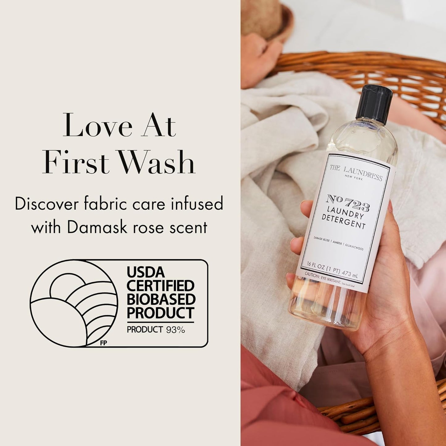 The Laundress Laundry Detergent, Concentrated Laundry Detergent Liquid, Tough on Stains
