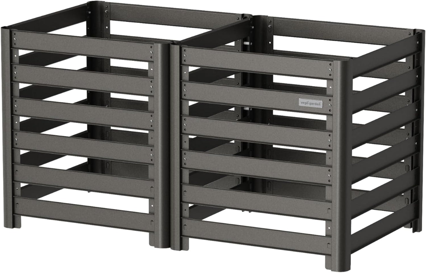 Vego Garden 32" Tall Modular Compost Bin 60" x 30" x 32"