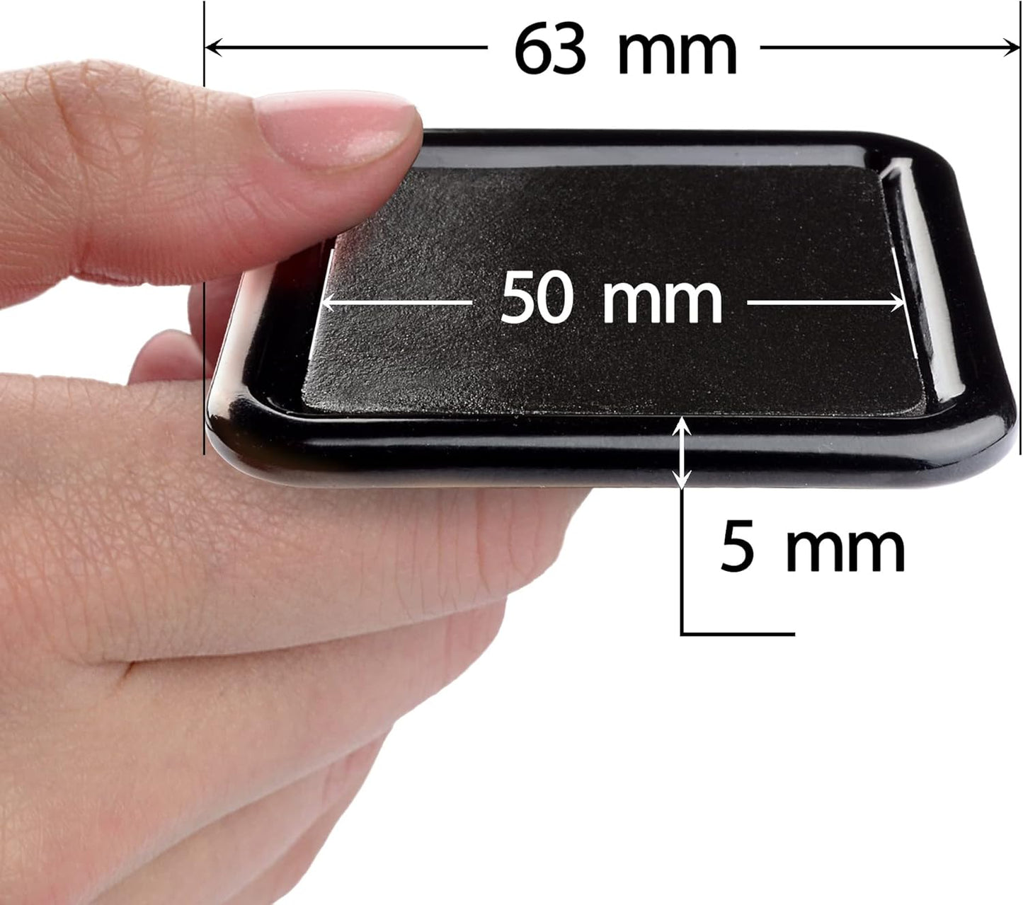 Furniture Sliders for Hardwood Floors X-Protector 12 PCS - 2” Furniture Floor Protectors – Premium Furniture Casters – Carpeted Pads – Moving Furniture Pads Sliders!