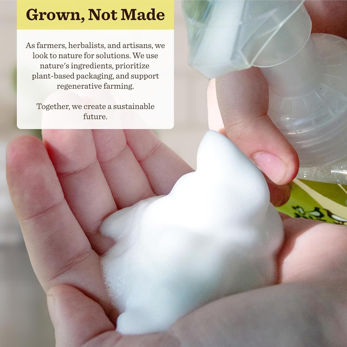 Moon Valley Foaming Hand Soap Refill Pouch, Two-Pack Lemon Rosemary Soap, Vegan and Non-GMO, Environmentally Friendly Option