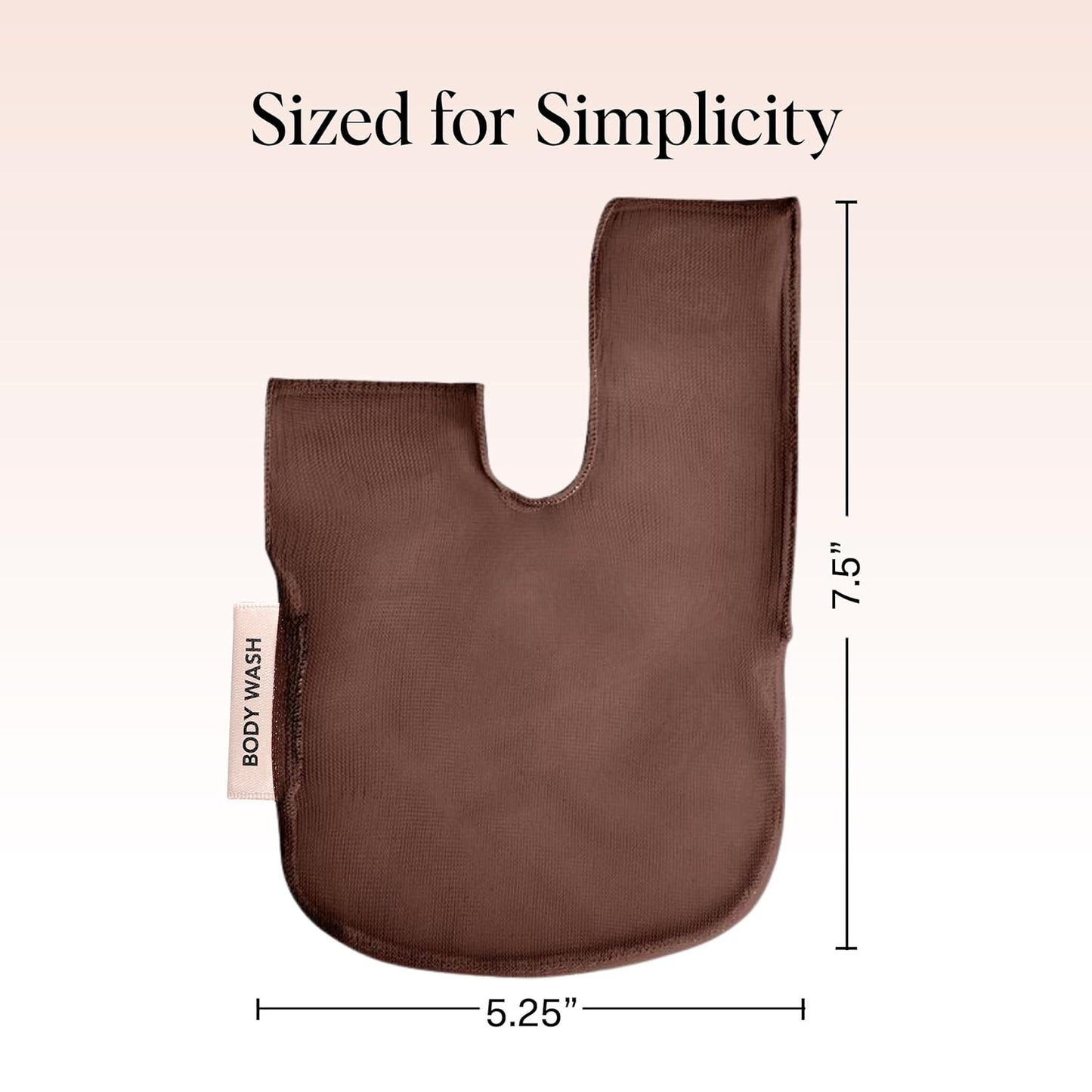 Kitsch Bar Soap Saver Bag – Patented Mesh Bag Soap Holder for Body Wash Bar - Extends Use & Prevents Soggy Mess - Recycled Mesh Beauty Pouch, Eco-Friendly – Chocolate