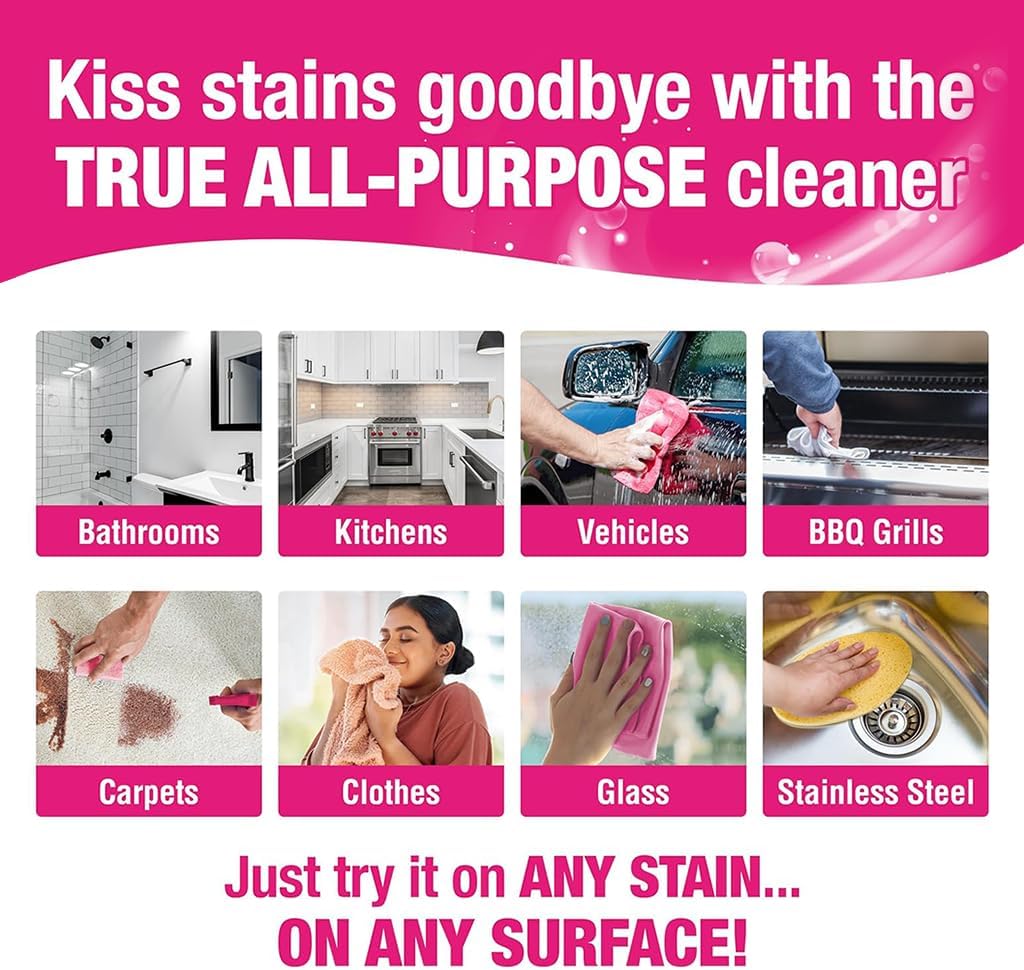 Quick 'n Brite All Purpose Cleaning Paste – Kid & Pet Safe, Powerful Multi-Surface Cleaner for Kitchens, Carpets, BBQ, Tubs & More – 32 oz Biodegradable