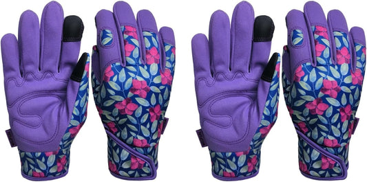 Thorn Proof&Puncture Resistant Gardening Gloves with Grip,Garden Gloves for Women, Leather Work Gloves,Gifts