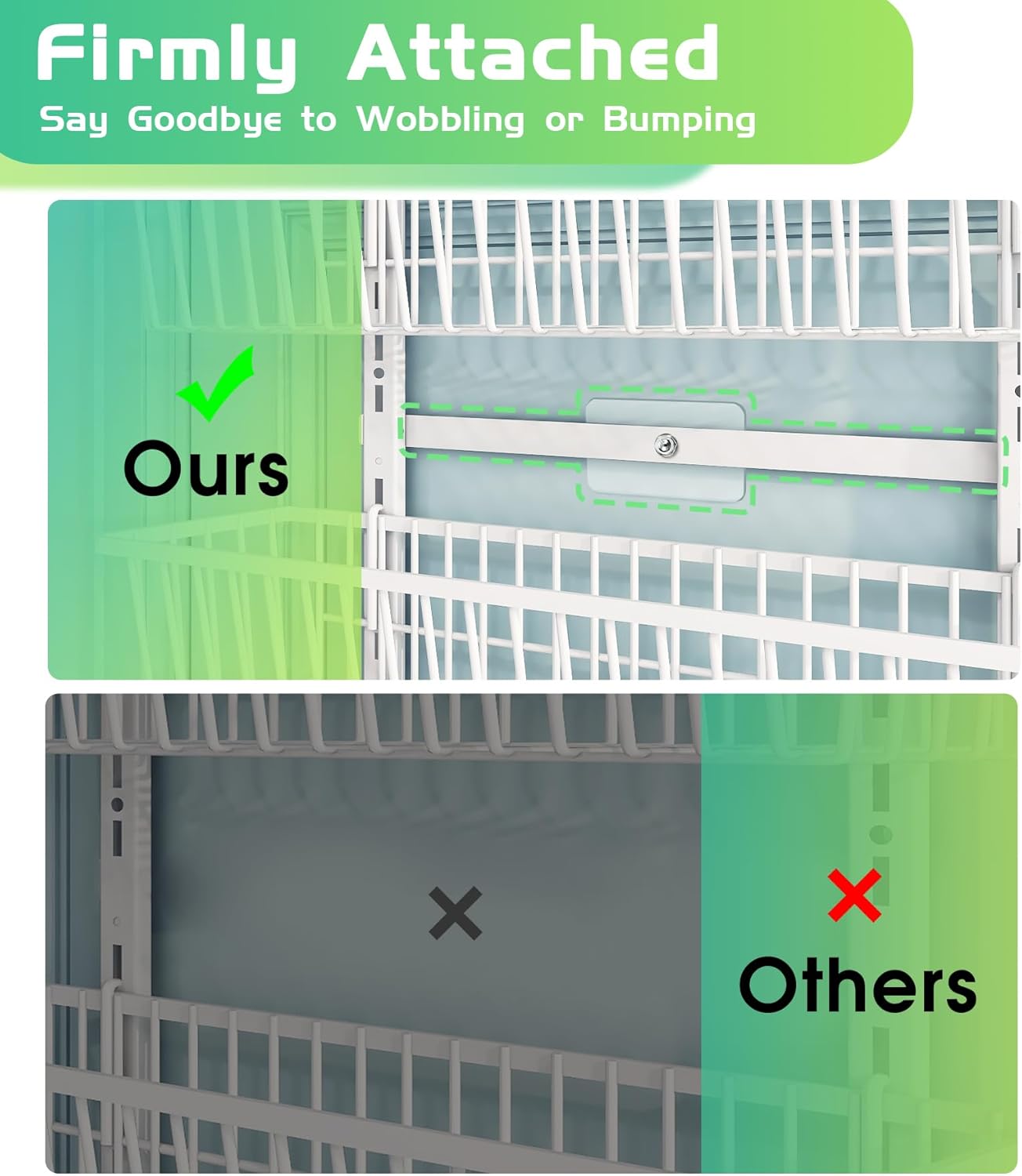 White 9-Tier Over The Door Pantry Organizer, Pantry Organization and Storage, Deep Baskets Hanging Heavy-Duty Metal, Wall Spice Rack Seasoning Shelves for Home & Kitchen, Laundry Room Bathroom