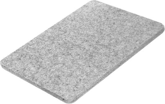 PATIKIL Wool Pressing Mat, 12" x 9" Wool Ironing Pad Blanket 0.5" Thickened Heat Resistant Quilting Ironing Pad for Quilters Sewing Craft, Grey