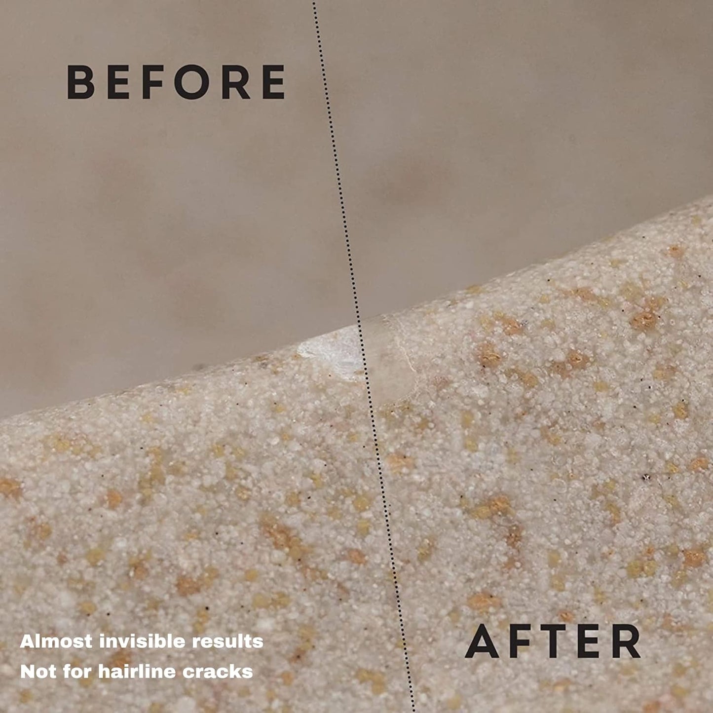 Granite, Marble & Stone Repair Kit - Fix Chips & Defects in Minutes | Restore Tiles & Countertops with Ease | for Quartz Corian Marble or Stone | Flawless Results Every Time | Repair Up to 20 Chips