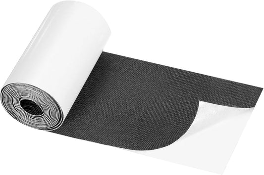 Repair Patches Repair Tape Self-Adhesive DIY Repair Patch Linen Gear Patch for Sofa, Furniture, Chair, Clothing,Tents,3x60 Inch,Black