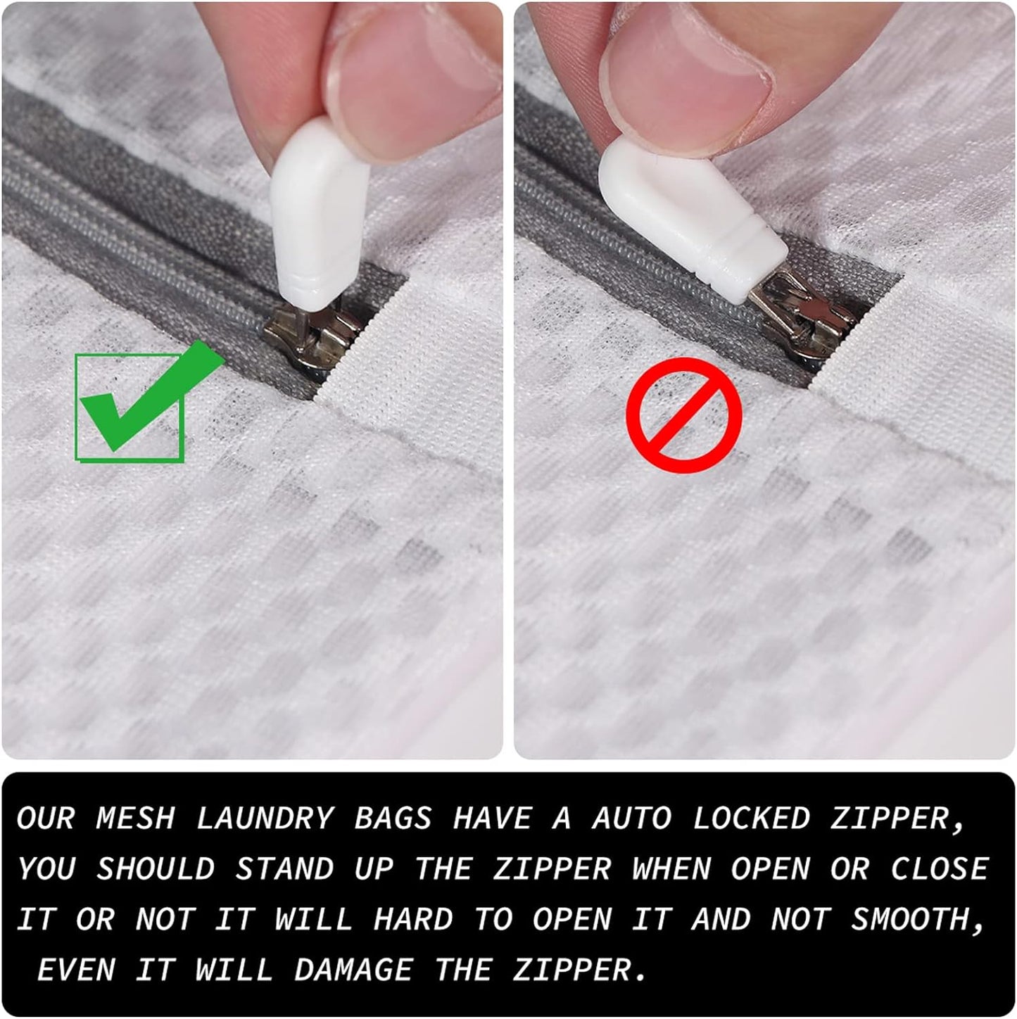 4Pcs Durable Honeycomb Mesh Laundry Bags for Delicates Reusable Wash Bag(1XX-Large 24 x 24 Inches,1X-Large 20 x 24 Inches,1 Large 16 x 20 Inches, 1 Medium 12 x 16 Inches)