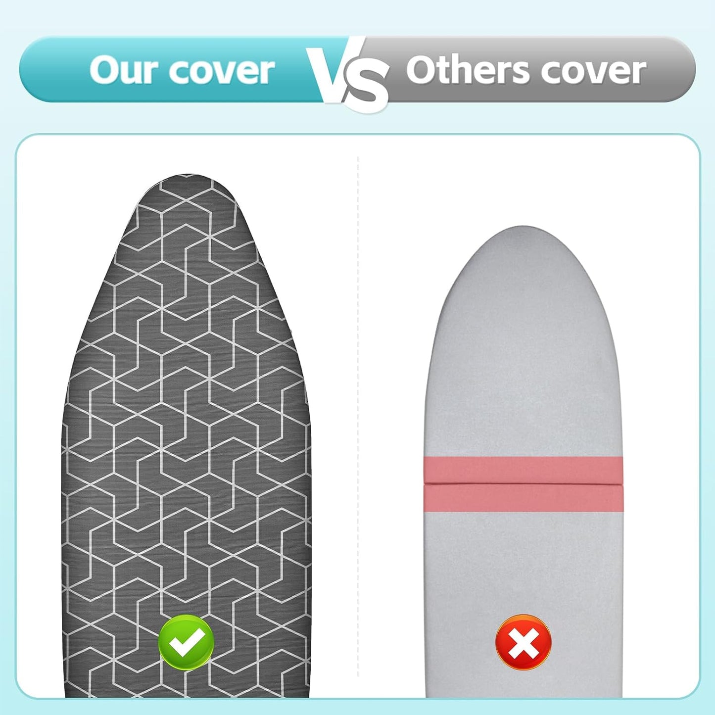 Small ironing board tabletop with heat resistant cover, Compact mini ironing board with metal mesh frame, For dorms, aprtment and travel, Hook for hanging, Iron board 30x12, Iron table stand dark gray