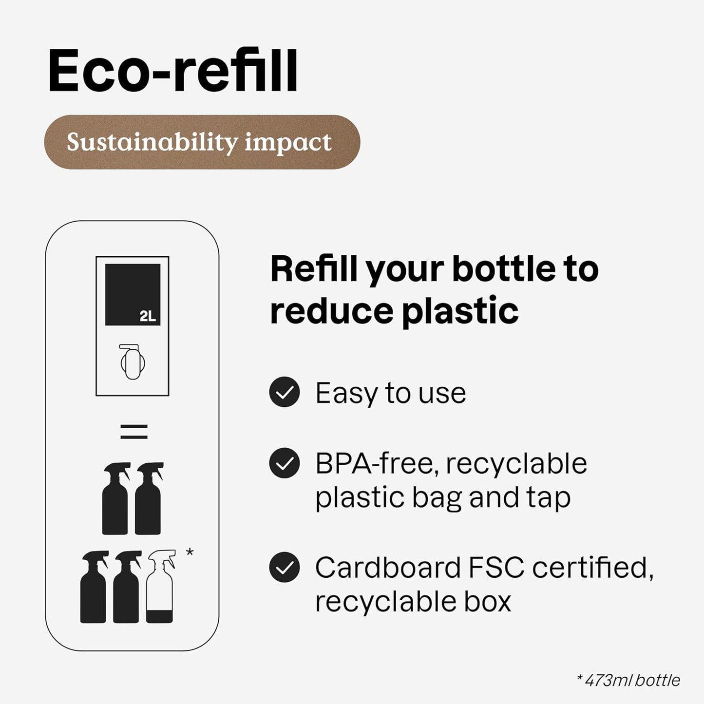 ATTITUDE Multi-Purpose Cleaner with Essential Oils, EWG Verified, Plant and Mineral-Based Ingredients, Vegan Household Products, Refillable Bottle, Geranium and Lemongrass, 16 Fl Oz (Pack of 6)