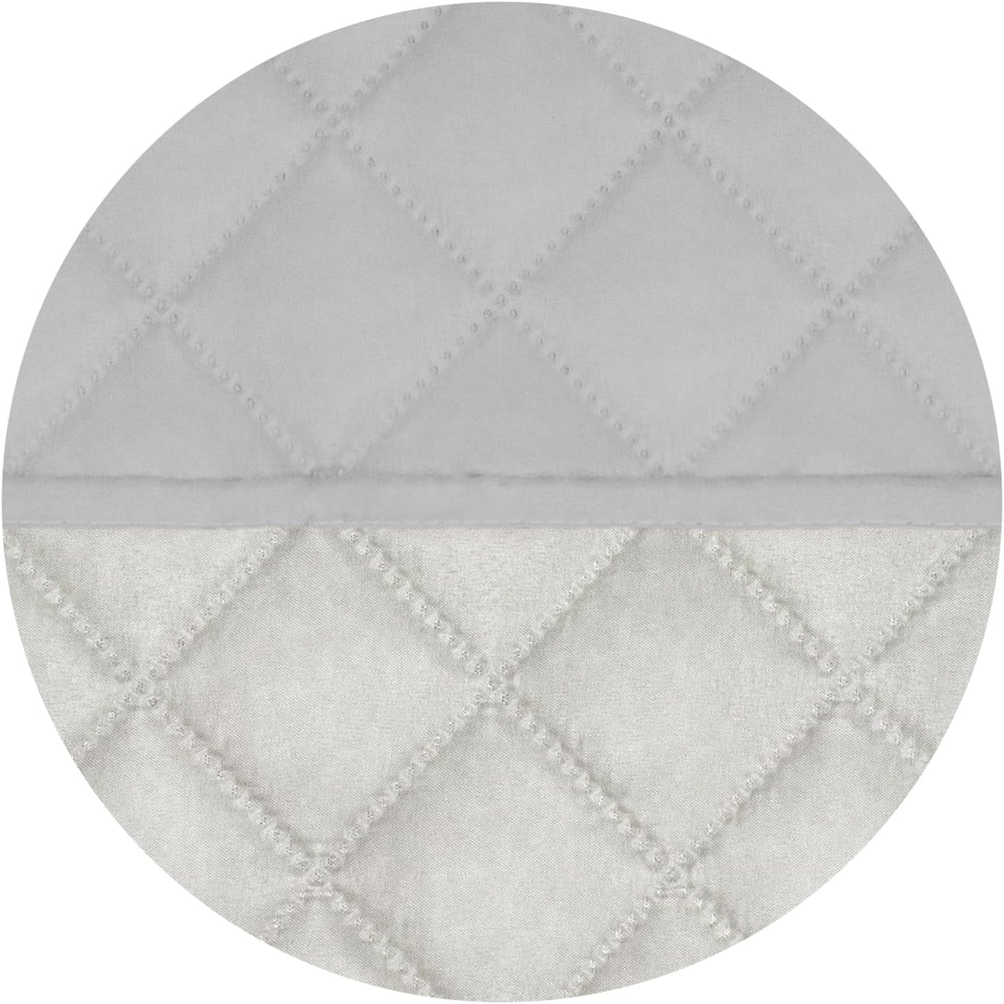 PureFit Reversible Quilted Sofa Cover, Water Resistant Slipcover Furniture Protector, Washable Couch Cover with Non Slip and Elastic Straps for Kids, Dogs, Pets (Oversized Chair, Light Gray/Ivory)