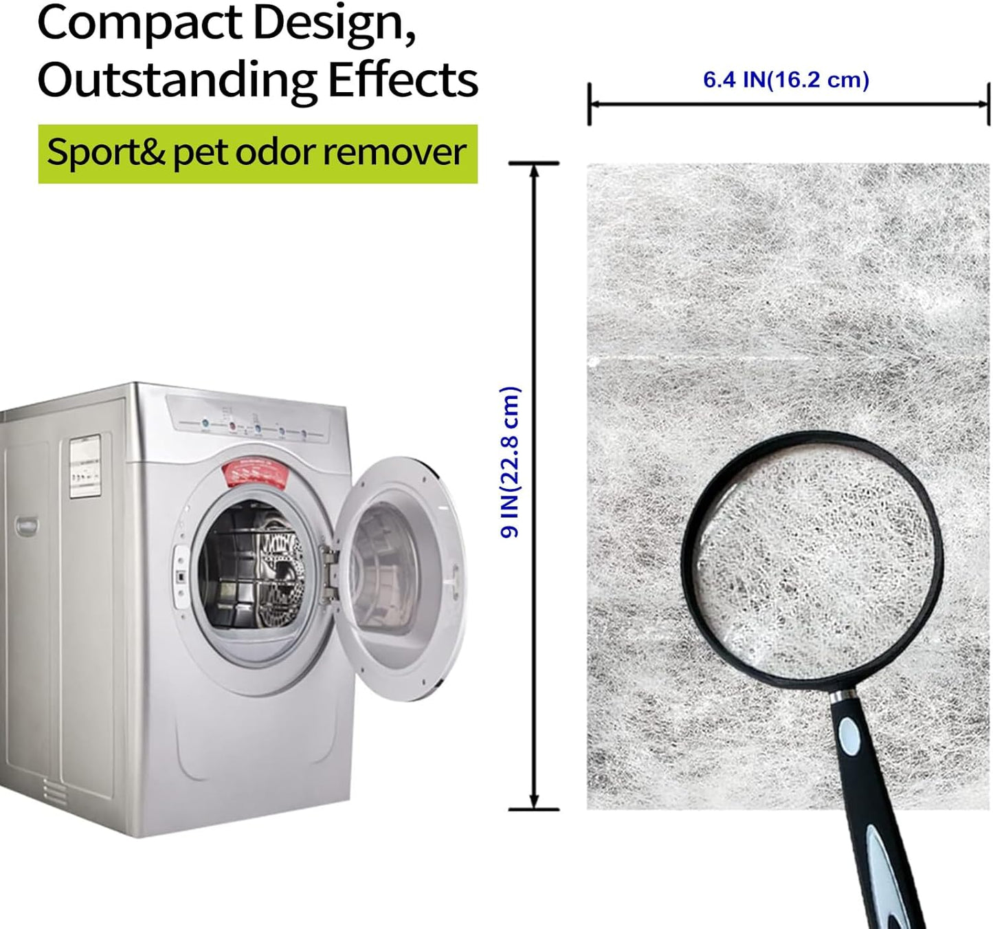 Dr.Easy SPORTS & PETS ODOR REMOVER Fruits Fresh Dryer Sheets,200 Sheets,PLANT&MINERAL-BASED FORMULA