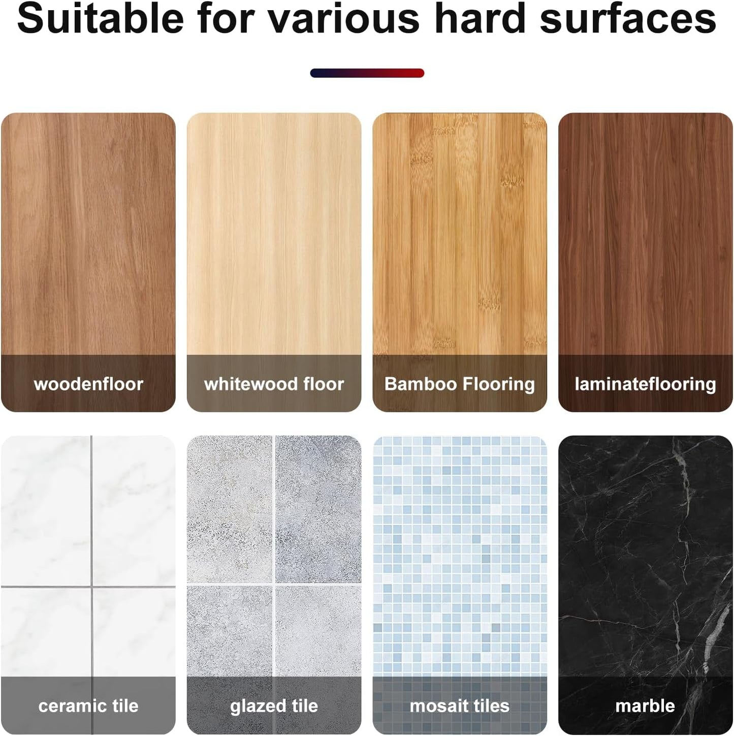 Floor Cleaning Solution Compatible With Tineco , Deep Cleans for Multiple Hard Floors, Suitable With All Robot Vacuums with Mopping and Cordless Wet/Dry Vacuum Mop Cleaner (Fresh Ocean 2 Bottle)