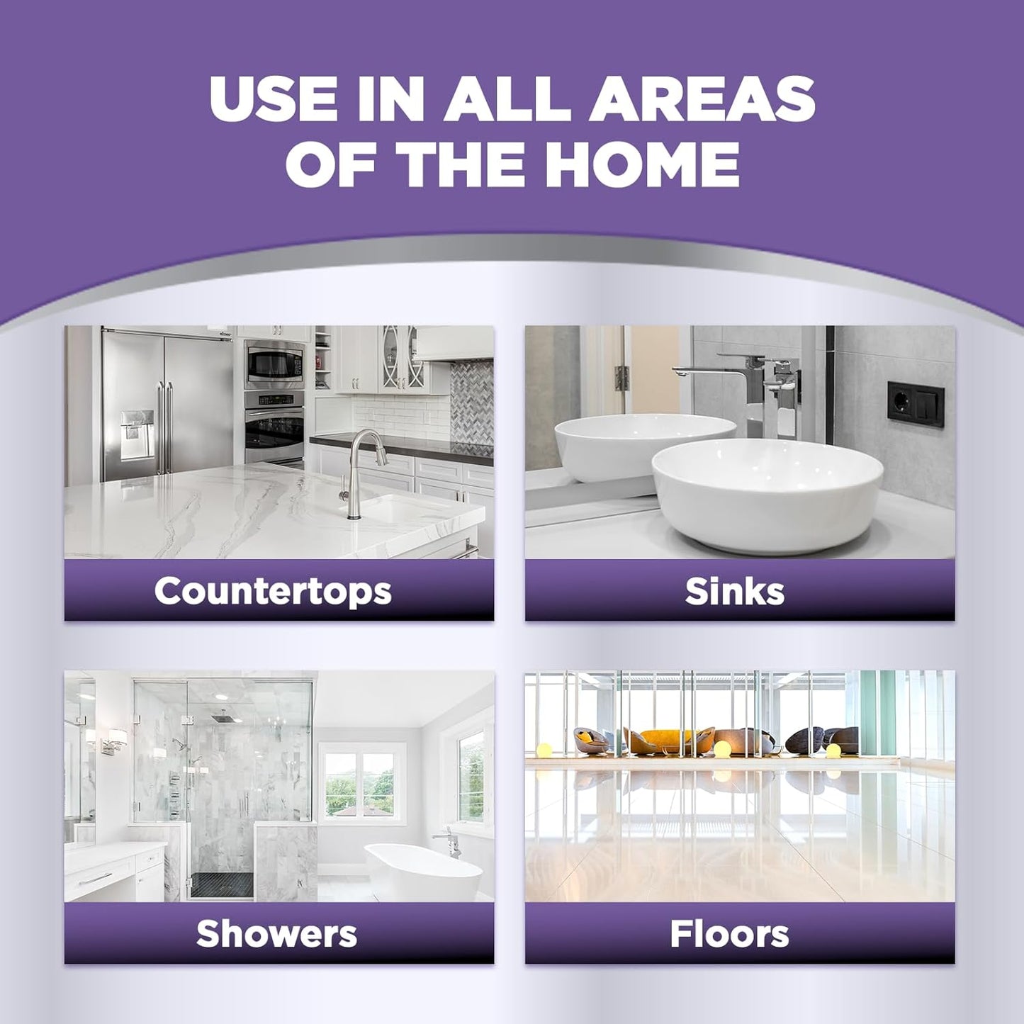 Weiman Granite & Stone Sealer Spray - Protects Kitchen Countertops, Sinks, Showers, Vanities & Floors From Stains - For Granite, Quartz, Marble, Tile, Limestone, Slate - Water Based, 24 oz