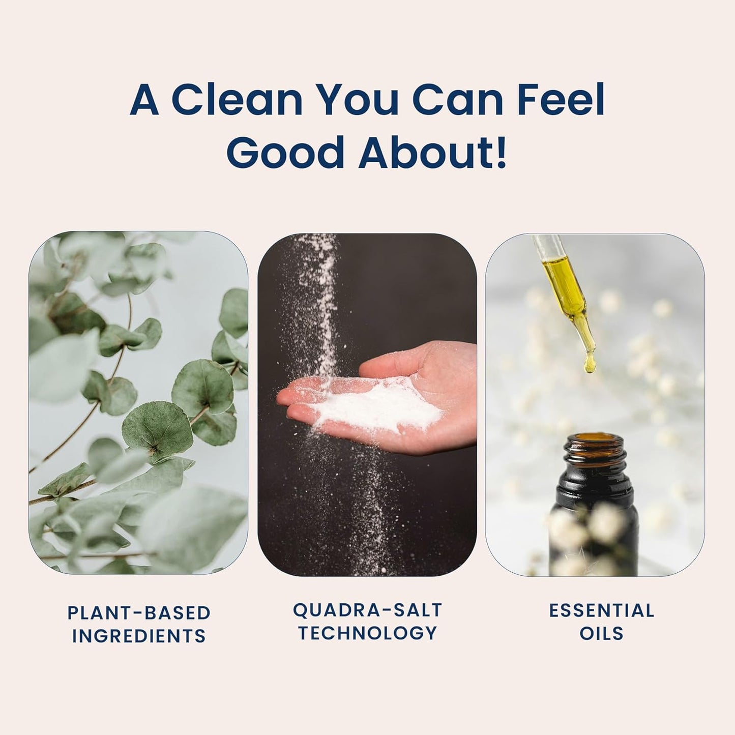 Truly Free Enzyme Laundry Stain Remover - Natural Laundry Detergent Booster for Blood, Grass, Pet Urine & Odor - Biological Washing Powder for Clothes, Couch Fabric (50 Scoops)